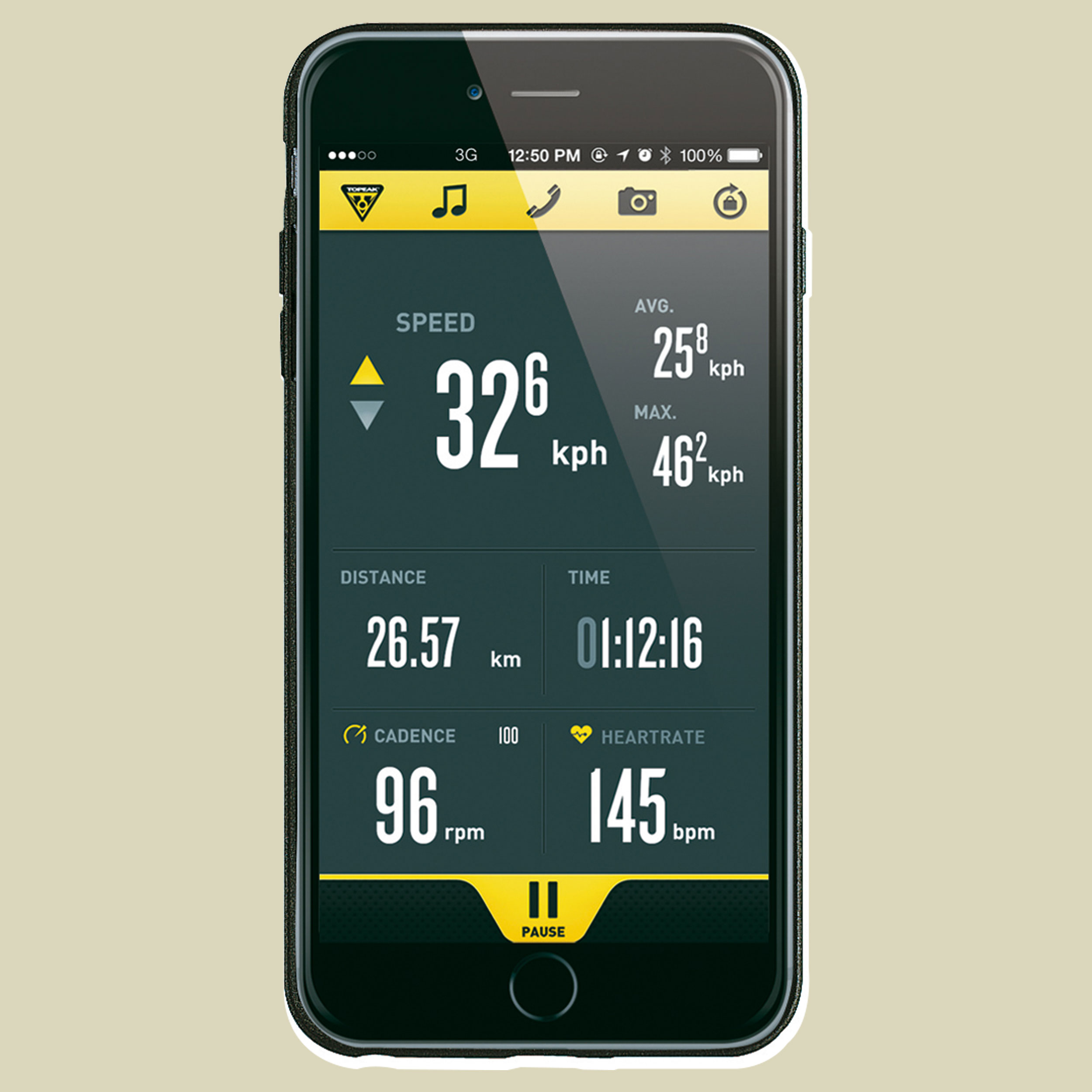 RideCase iPhone 6/7 Farbe schwarz