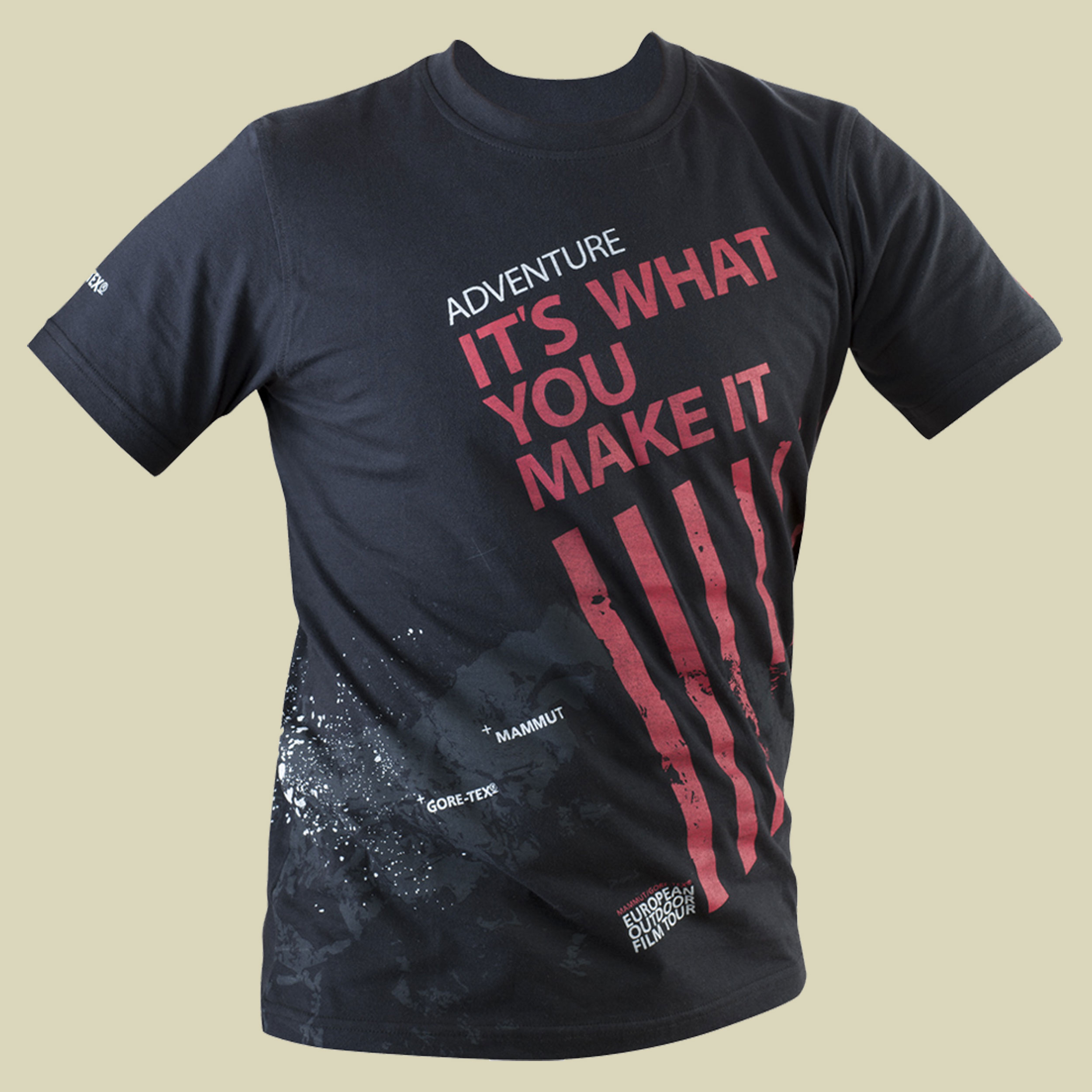 EOFT Tour Logo T-Shirt unisex Größe L Farbe black