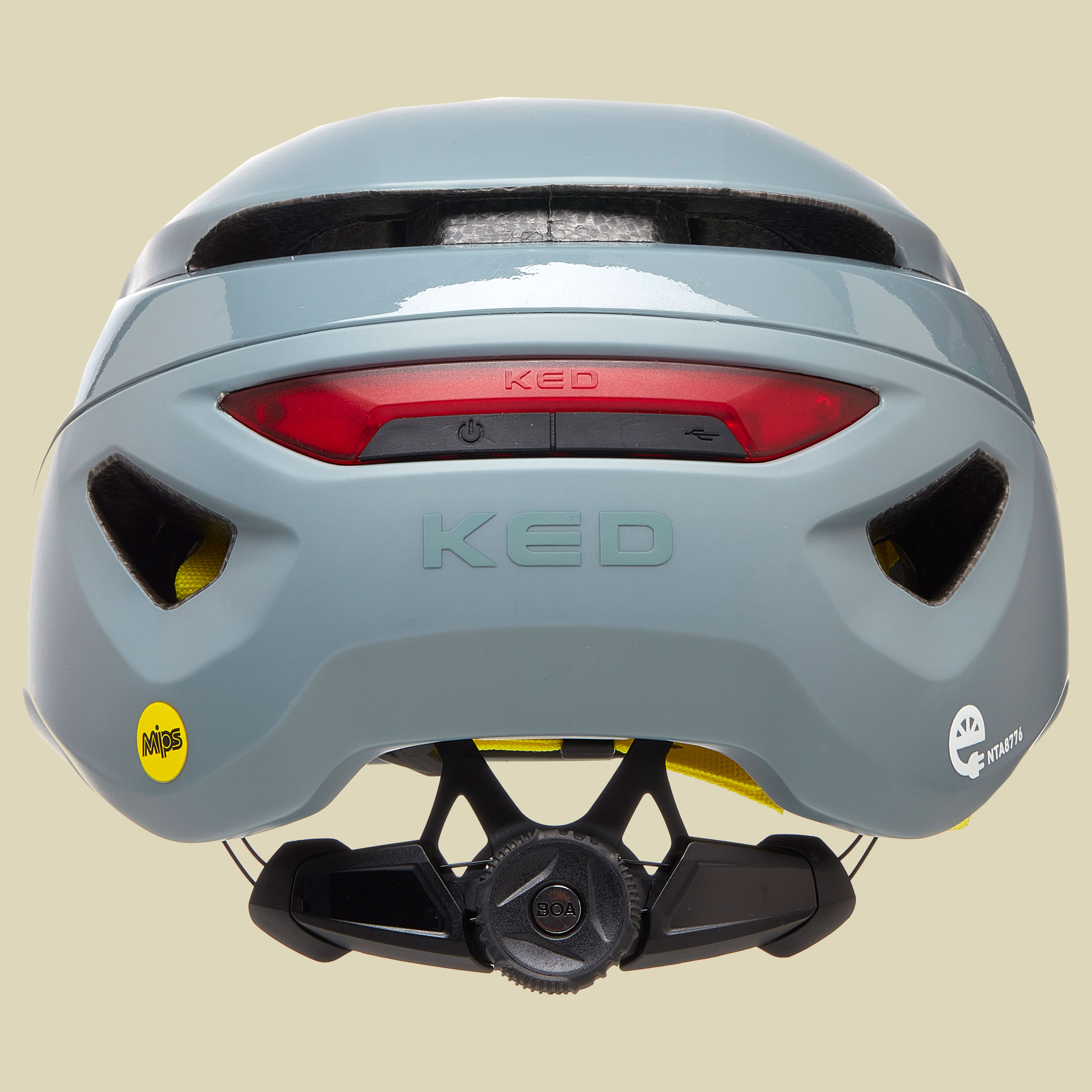 Mitro UE-1 Kopfumfang M 52-58 cm Farbe grey green matt