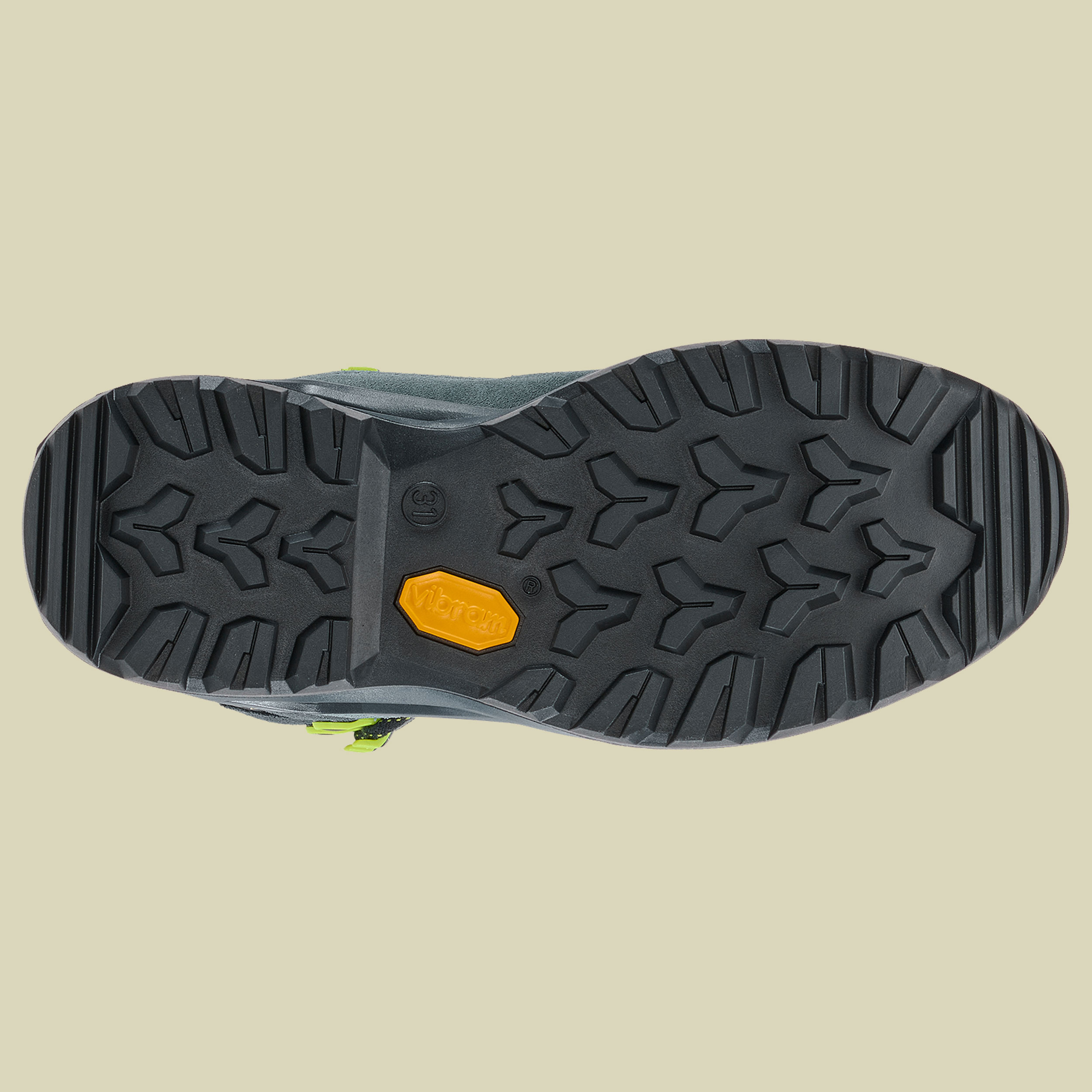 Wandax GTX Mid Junior 40 blau - dunkelpetrol/limone