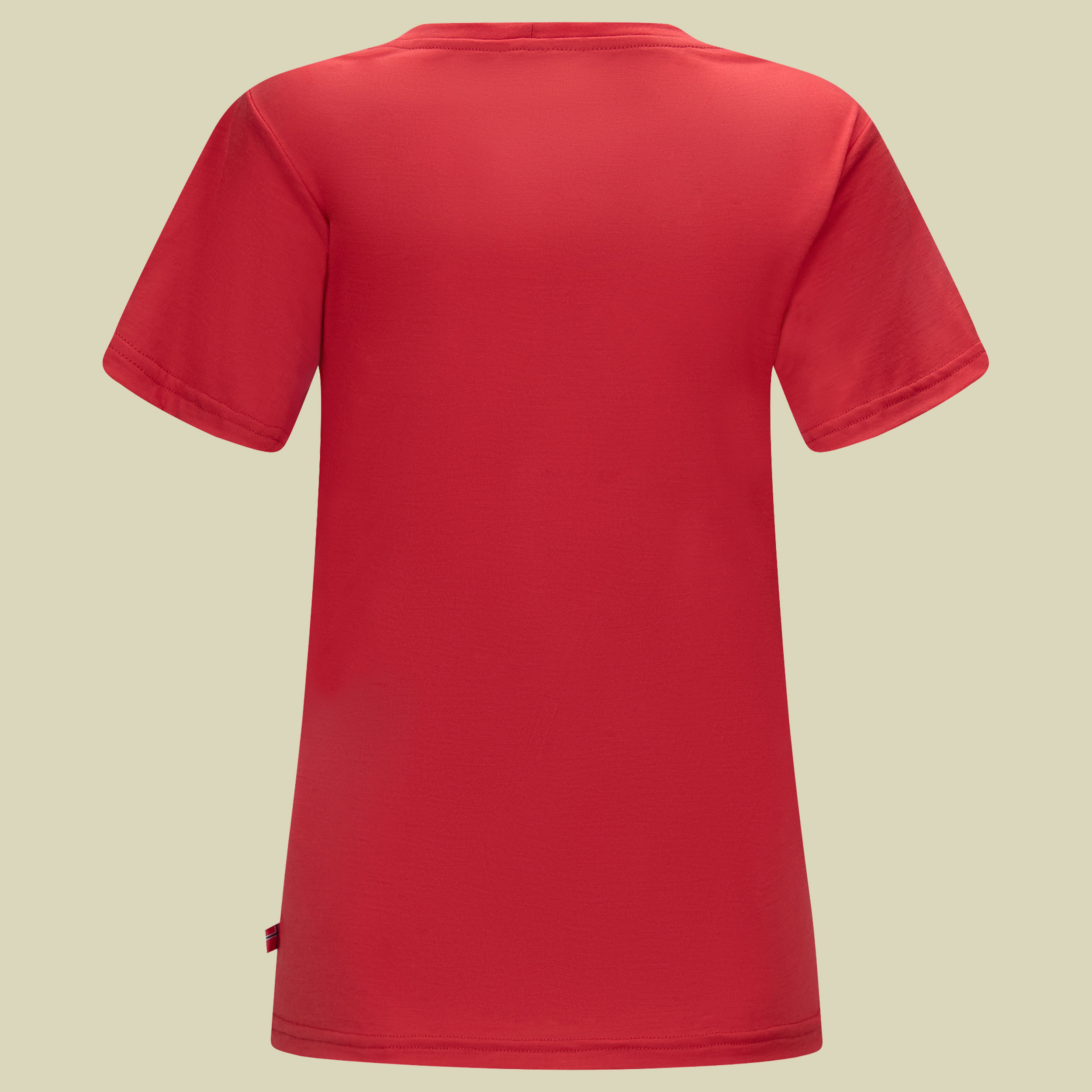 LightWool Classic Tee Women rot M - barbados cherry