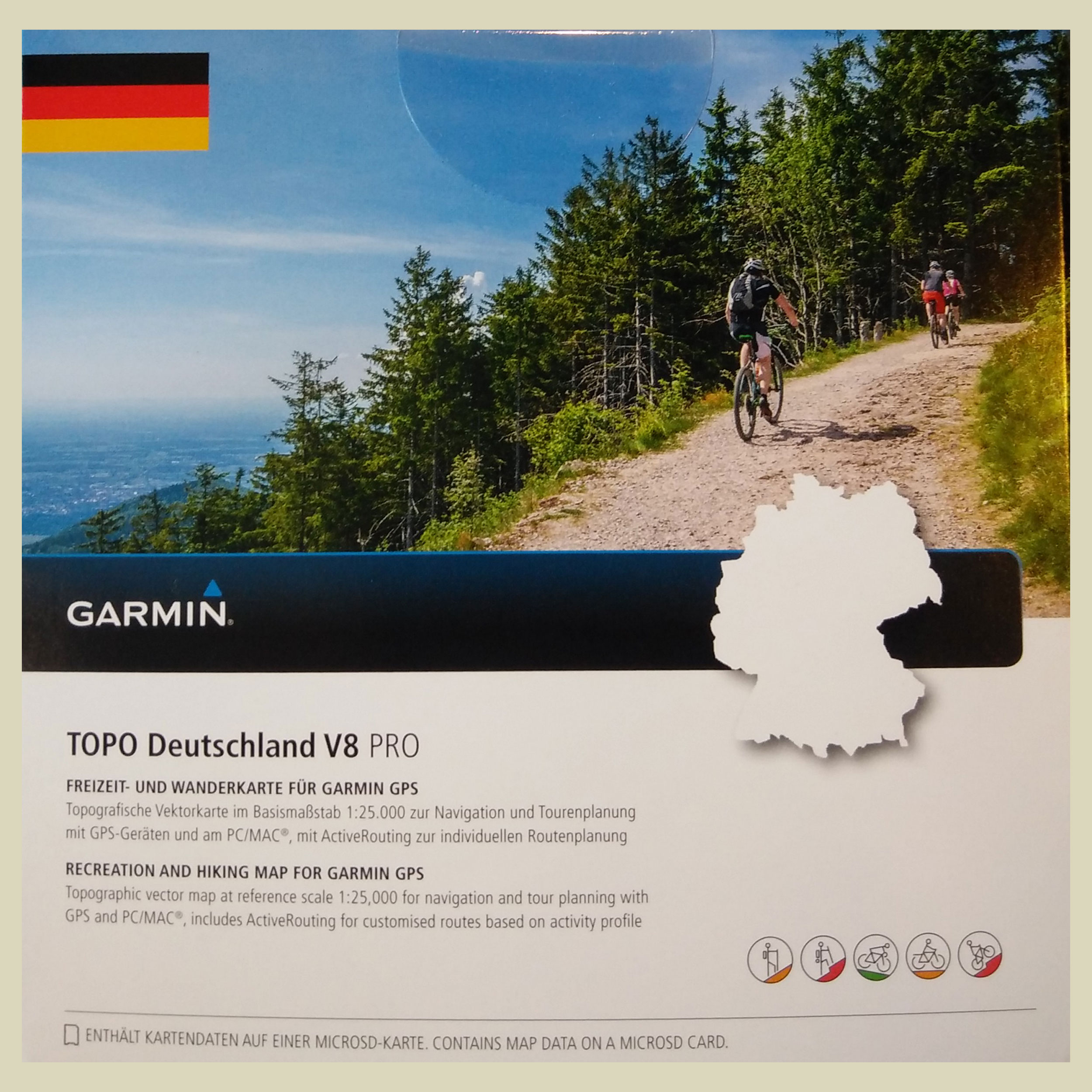 Topo Deutschland V8 Pro MicroSD