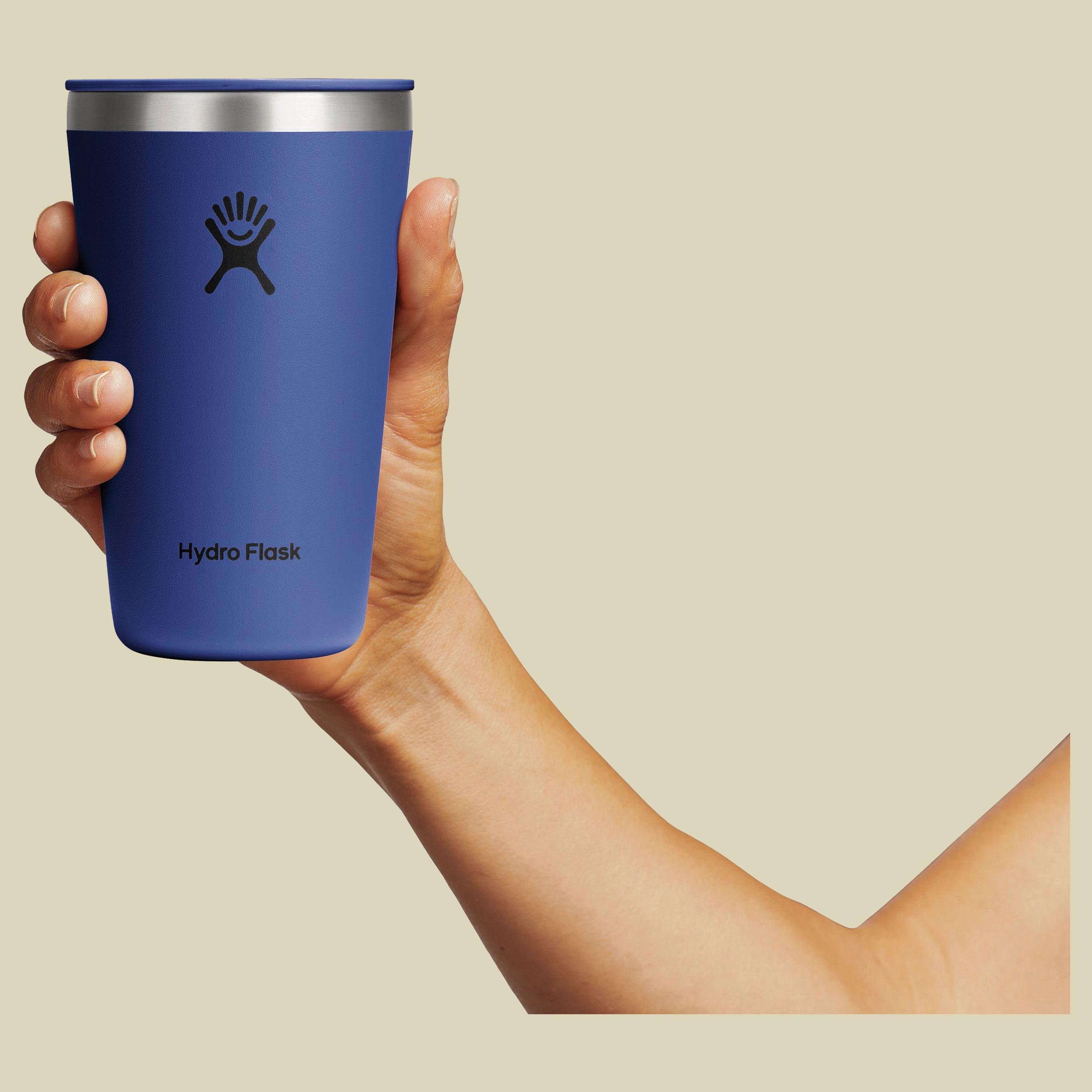 16 oz All Around Tumbler Press-In Lid 473 ml blau1 - capri blue