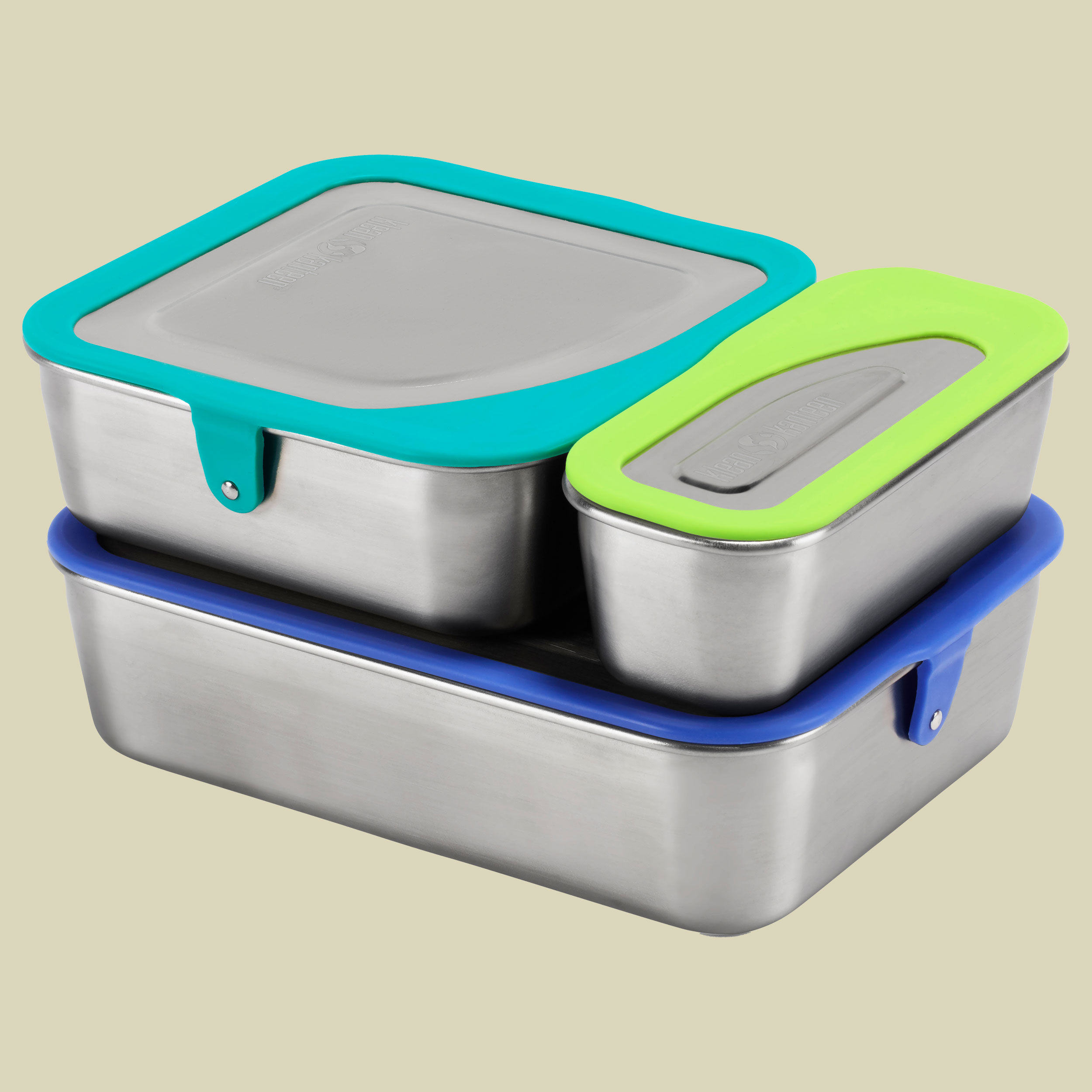 Food Box Set Volumen: 207ml, 592ml, 1005ml Farbe: multi colored
