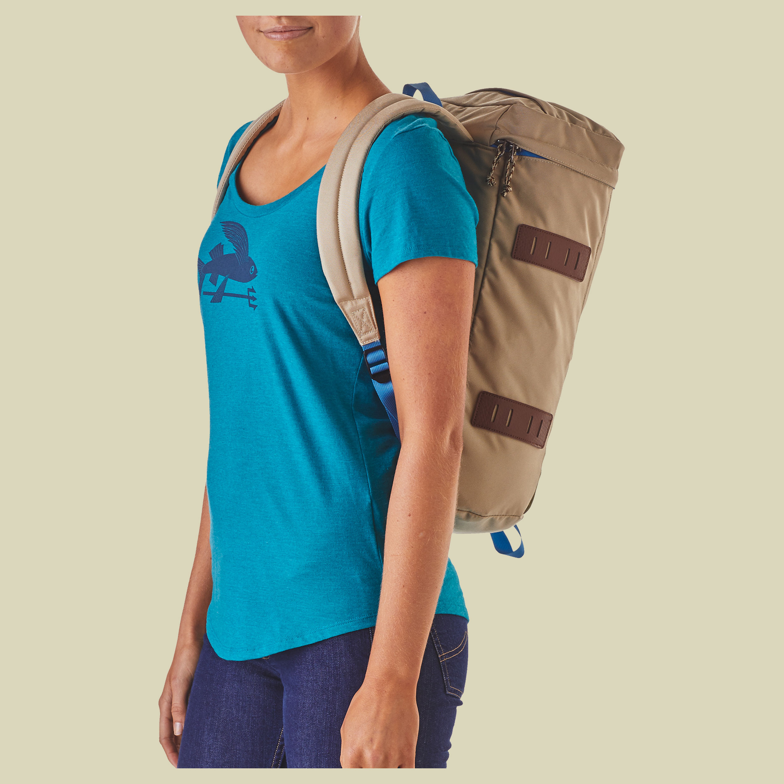 Toromiro Pack 22L Volumen 22 Farbe el cap khaki