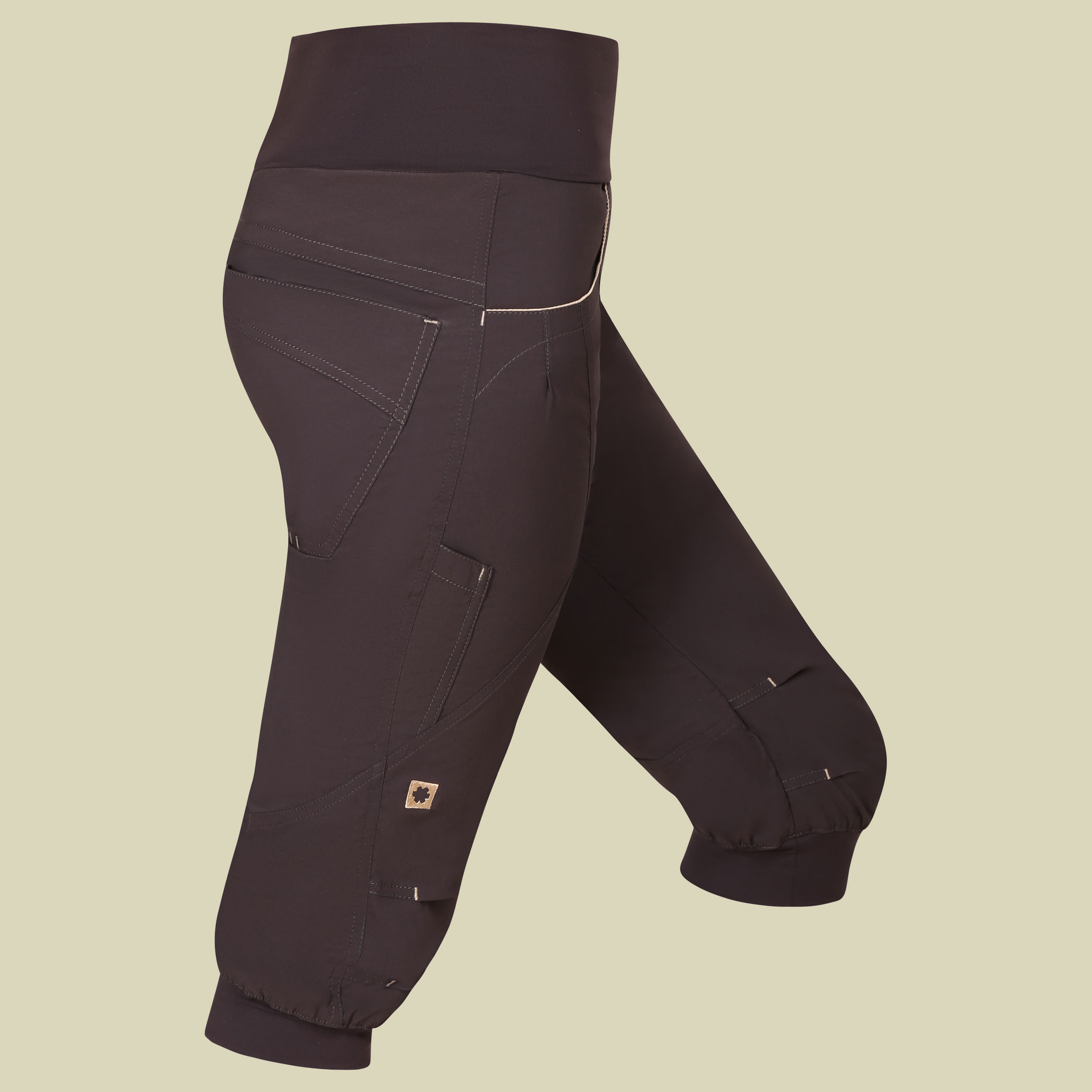 Noya Shorts Women grau XL - anthracite obsidian
