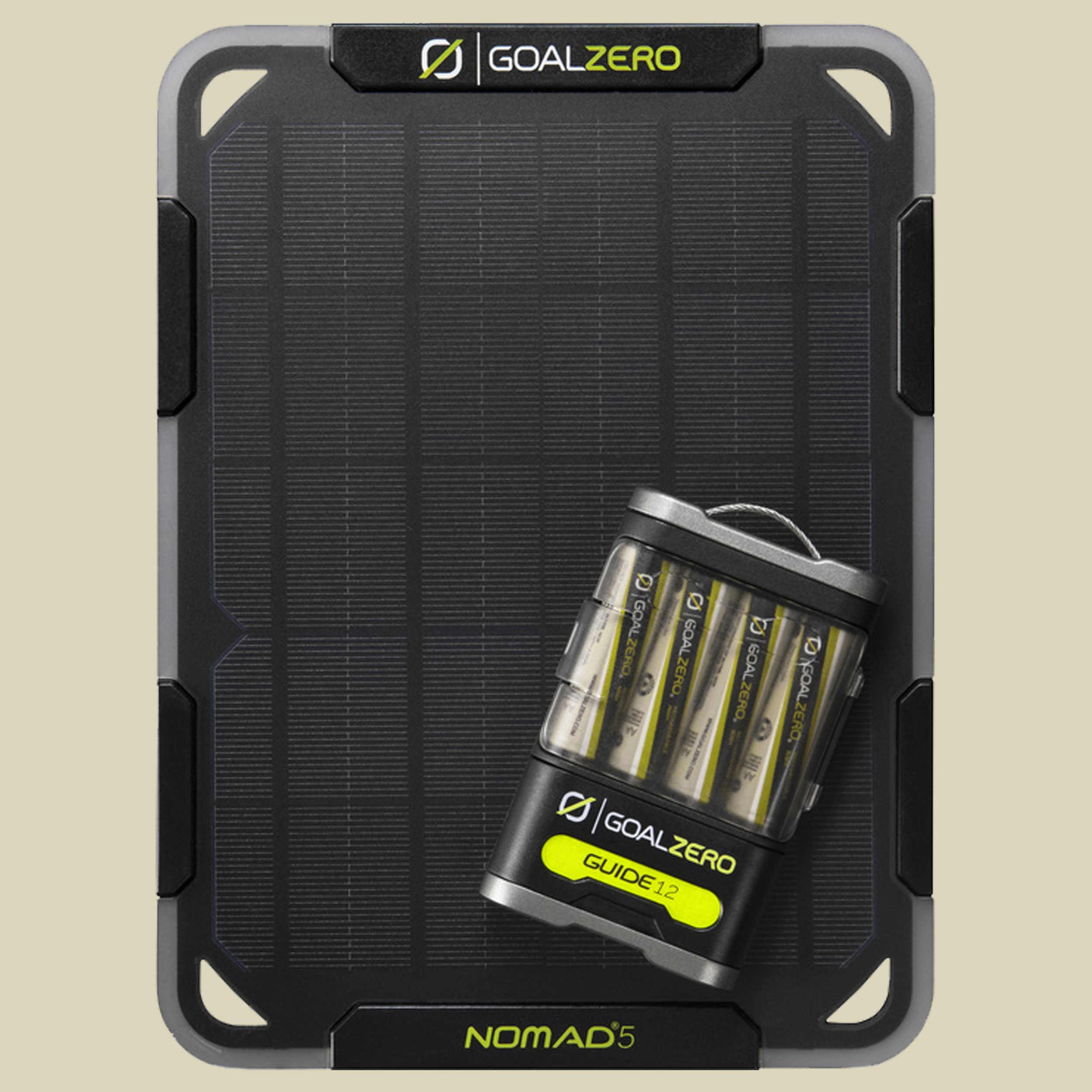 Goal Zero Guide 12 Nomad Solar Kit