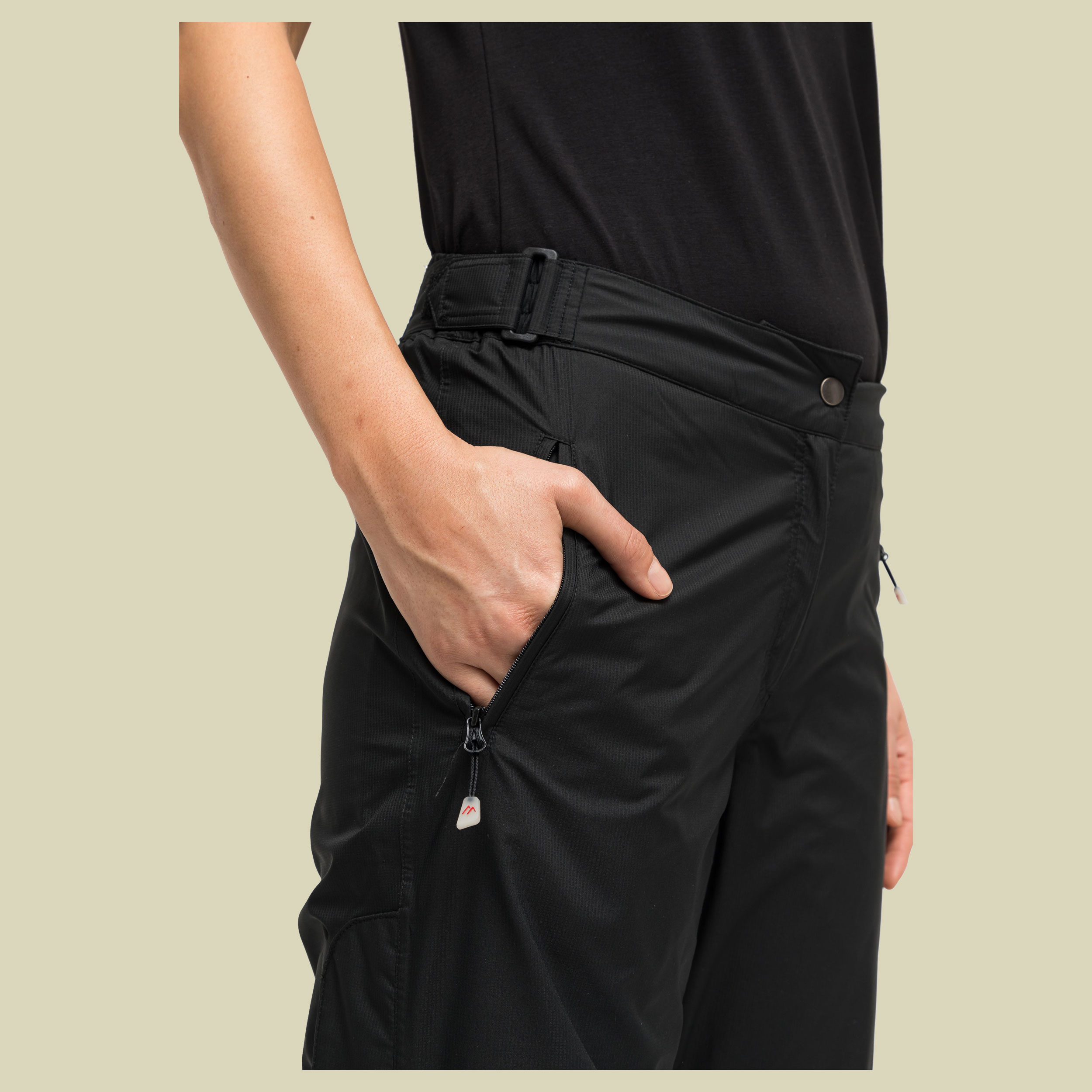 Raindrop Lady 44  schwarz - black