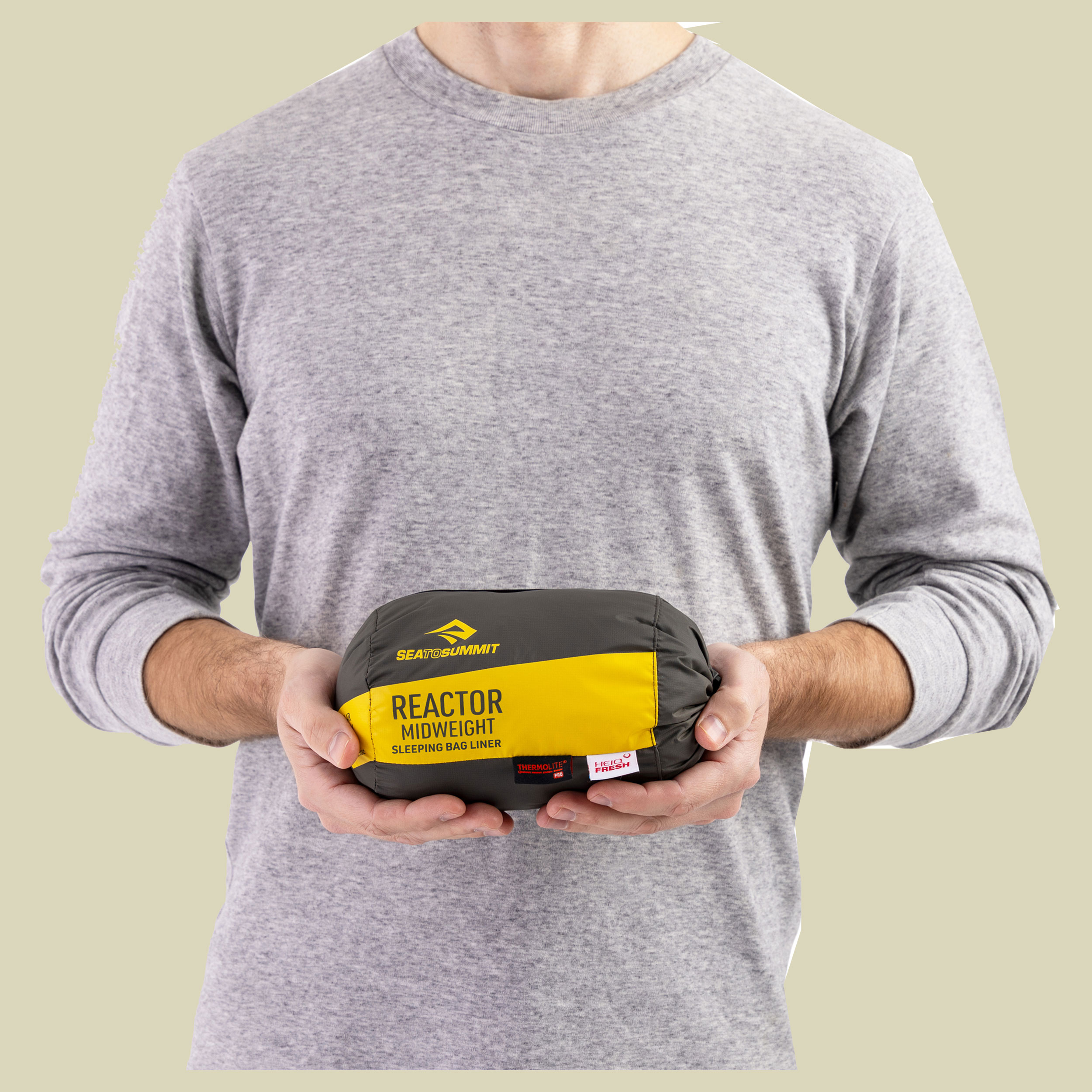 Reactor Midweight Liner Short: 170 cm schwarz - Farbe beluga