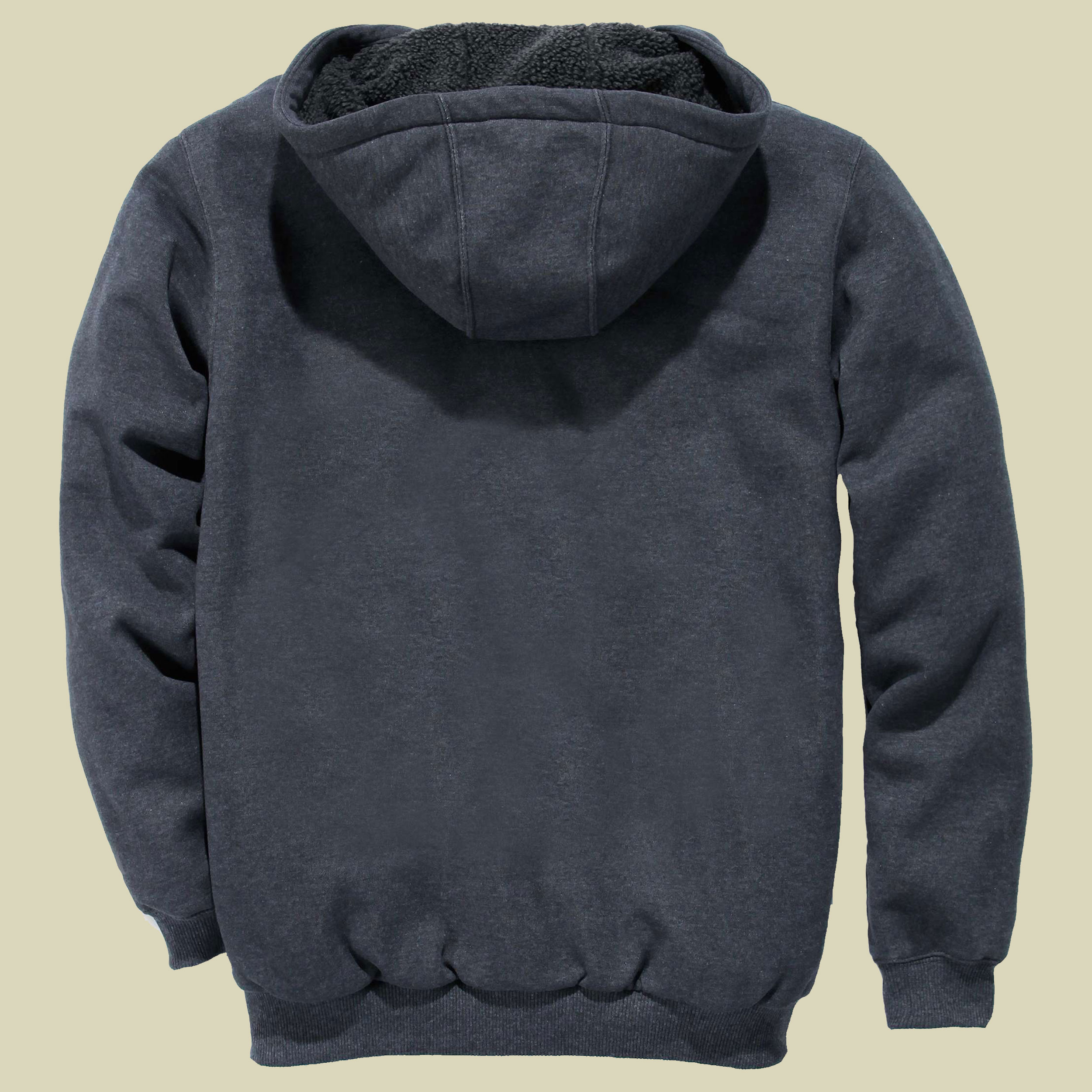 Rain Defender Relaxed Fit Midweight Sherpa-Lined Full-Zip Sweatshirt Men XL grau - carbon heather