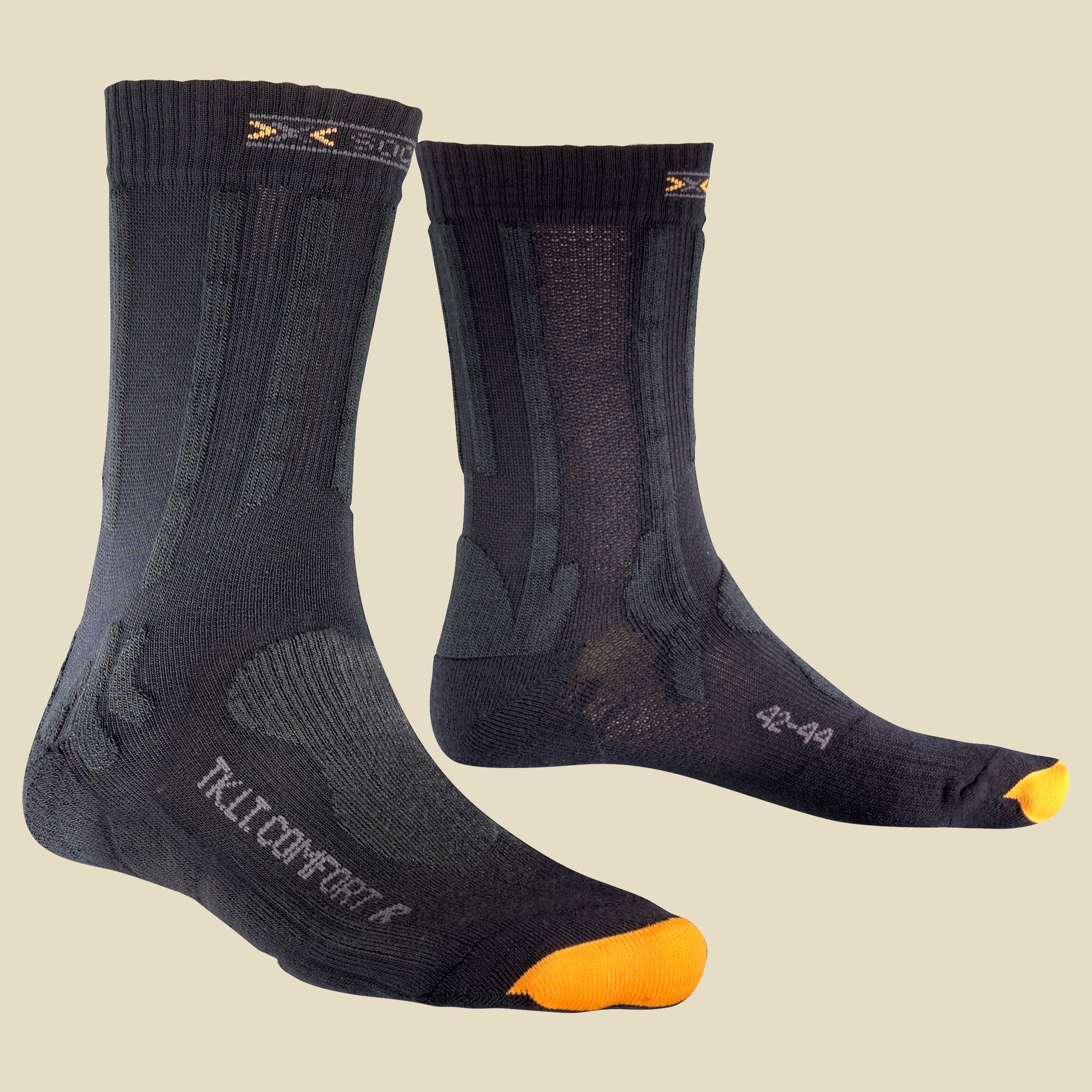 X-Socks Trekking Light & Comfort Größe 39-41 Farbe charcoal/anthracite