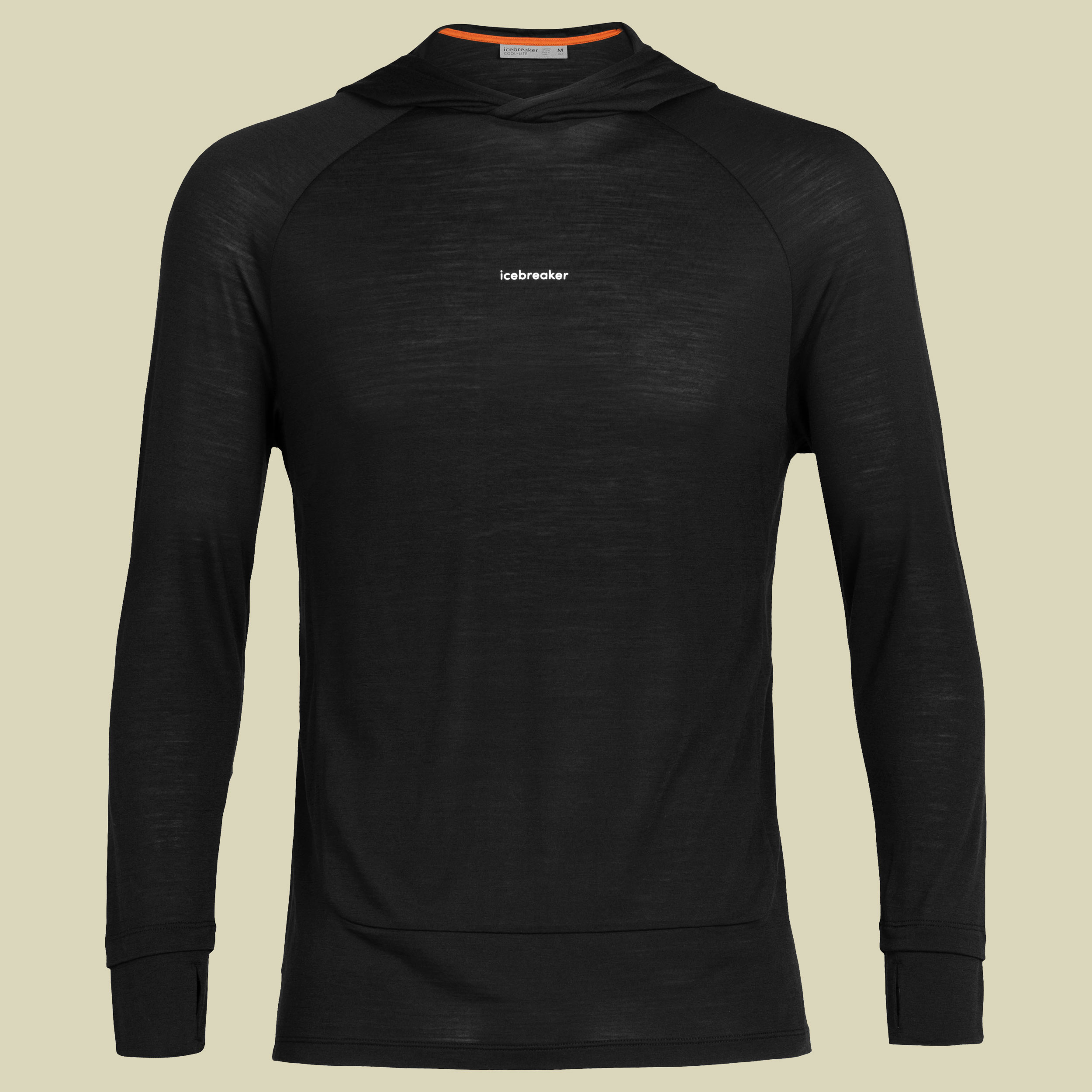 Cool-Lite LS Hoodie Men Größe L  Farbe black