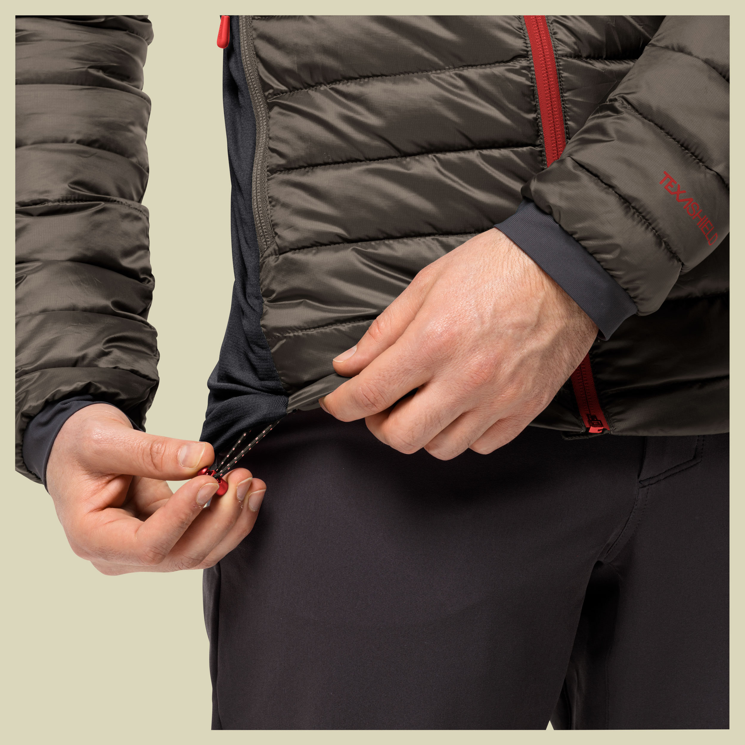 Routeburn Pro Ins Jacket Men Größe XL Farbe cold coffee