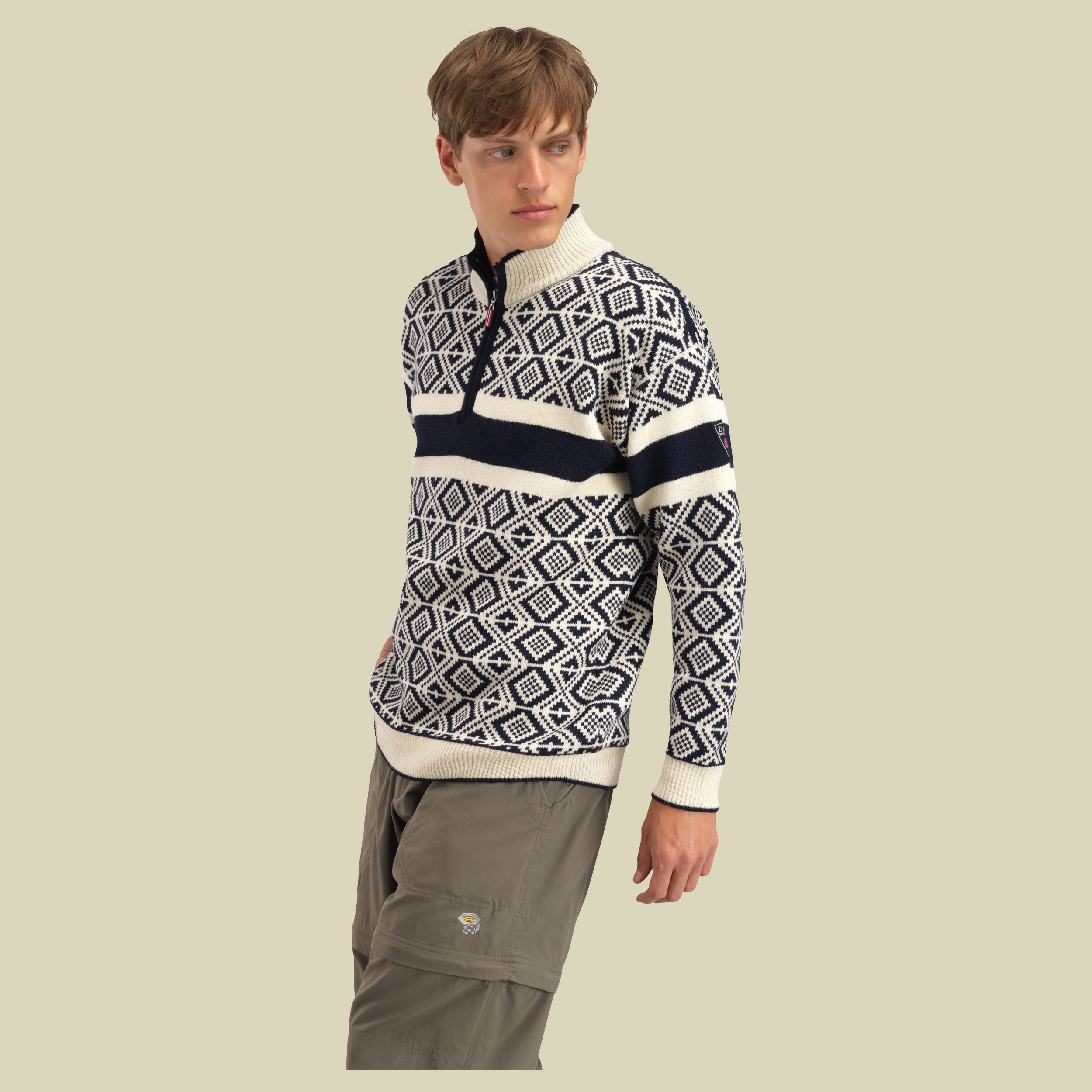 Cortina 2026 Sweater Men XL blau - navy/off white