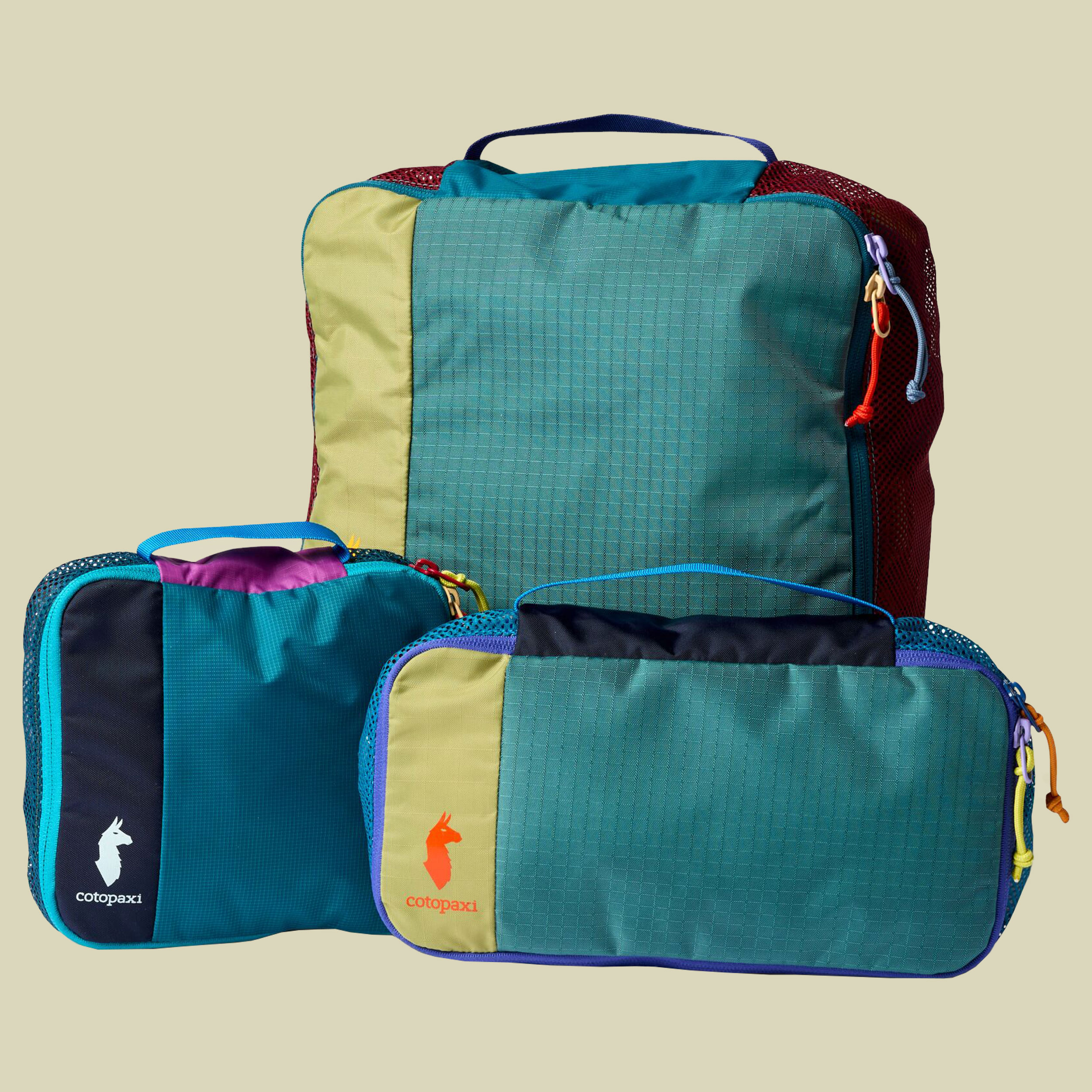 Cubo Packing Travel Bundle mehrfarbig - Del Dia