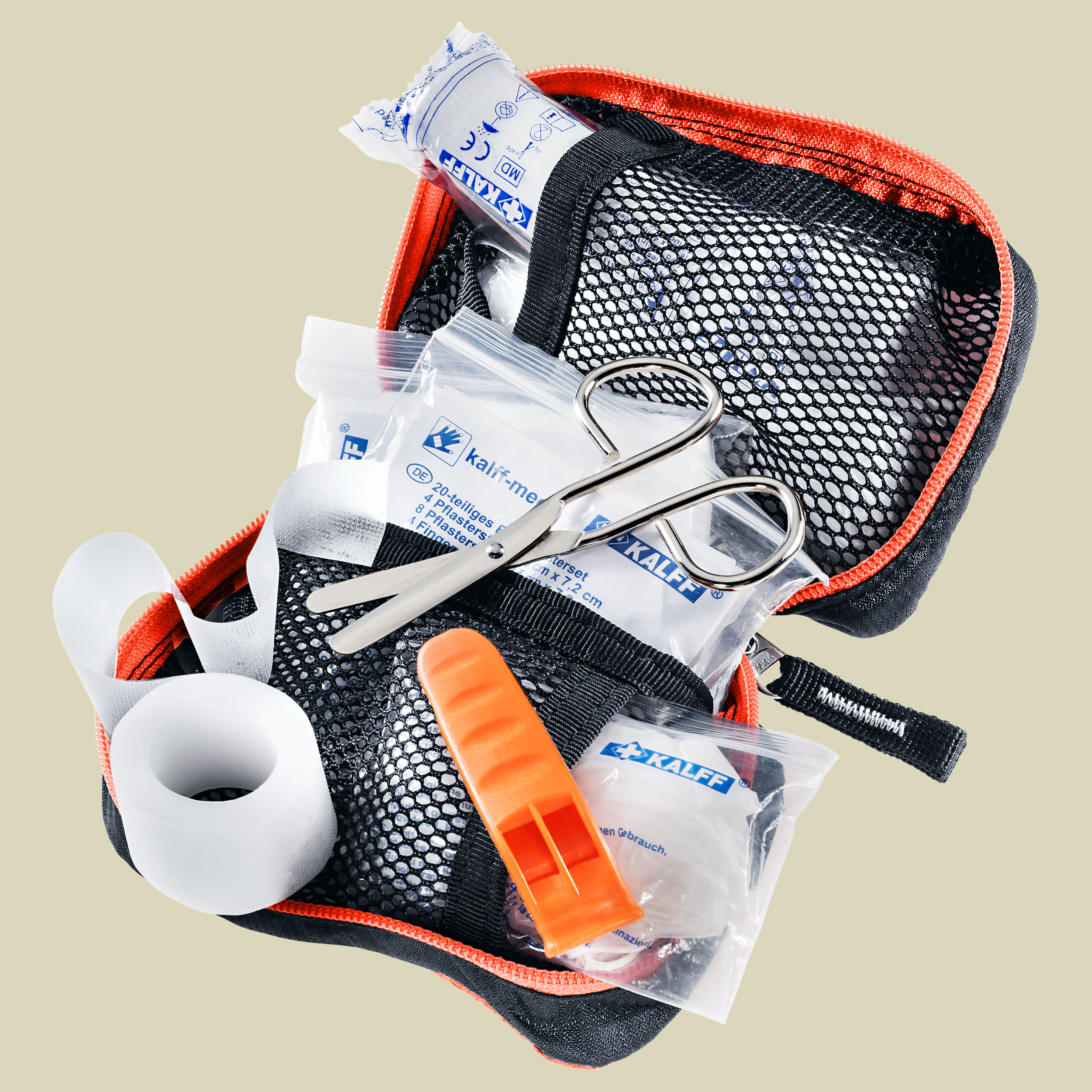 First Aid Kit Active Maße H 9 x B 12 x T 5 cm Farbe papaya