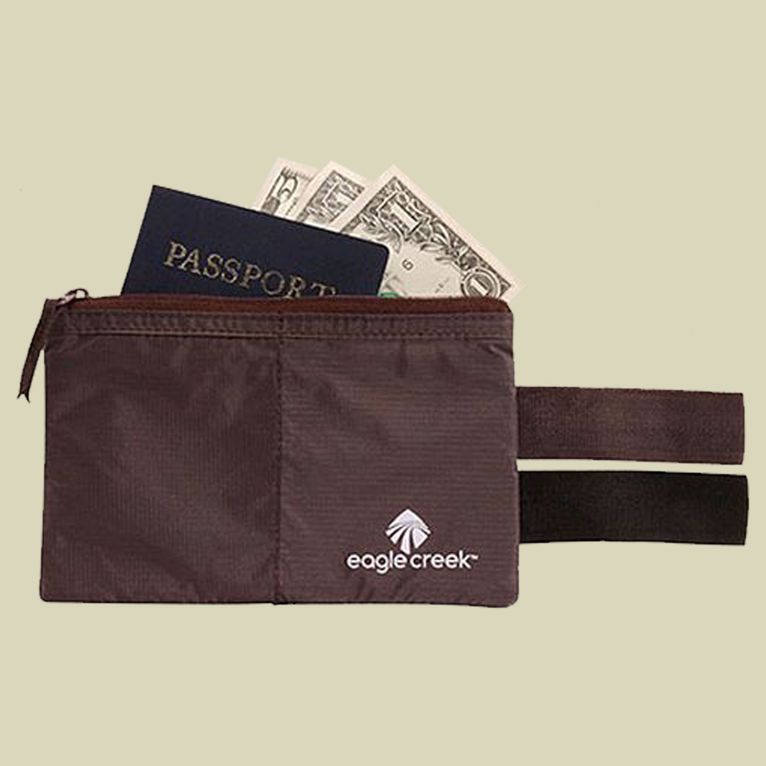 Undercover Hidden Pocket Größe 17 x 11 cm Farbe mocha