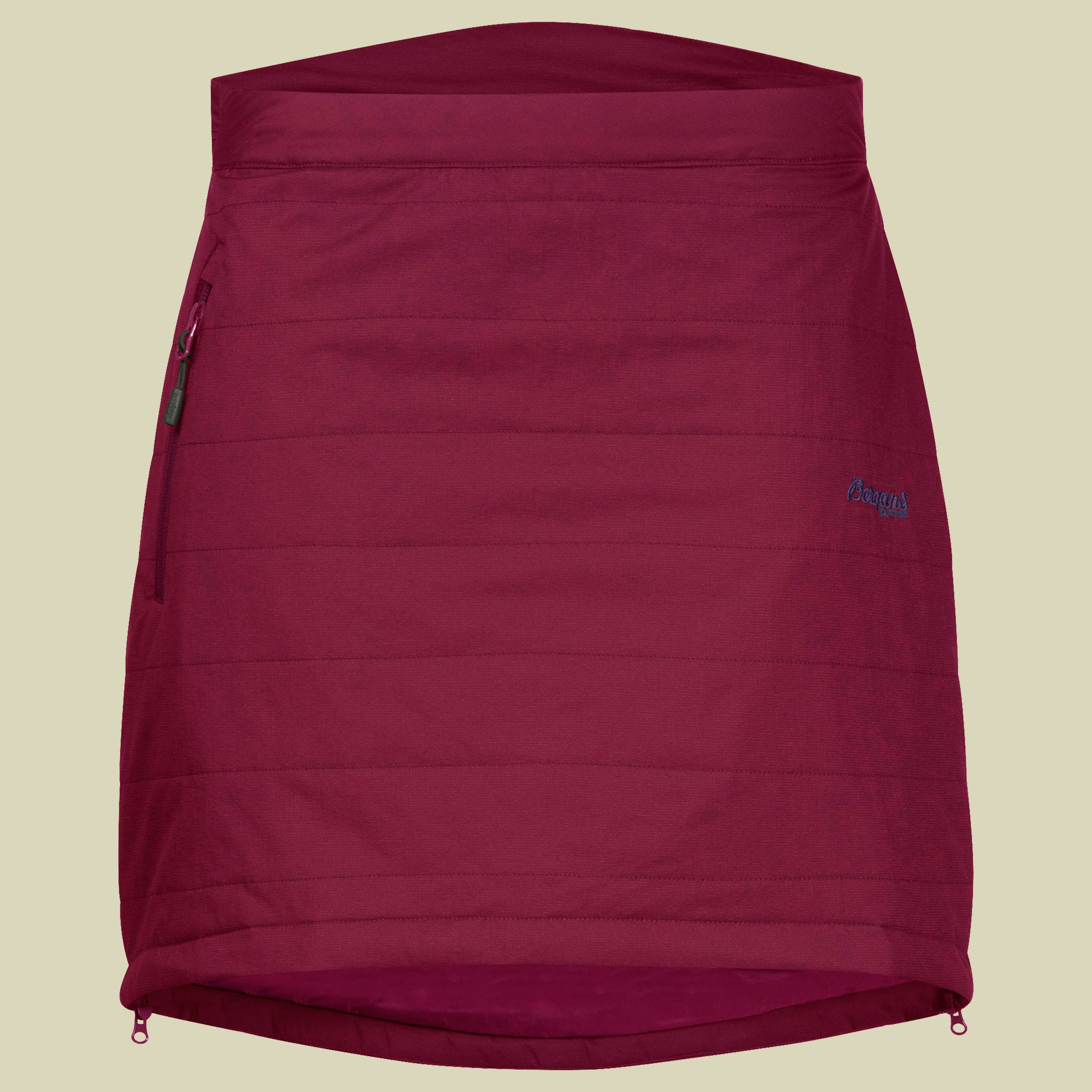 Maribu Insulated Skirt Größe L Farbe beet red