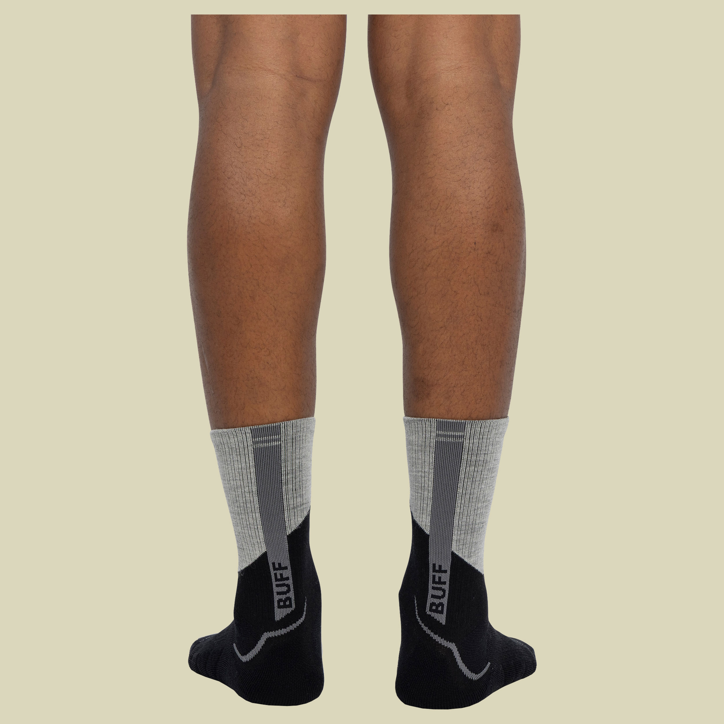 Merino Midweight Crew Socks 45-47 (XL) schwarz - MWC1 black