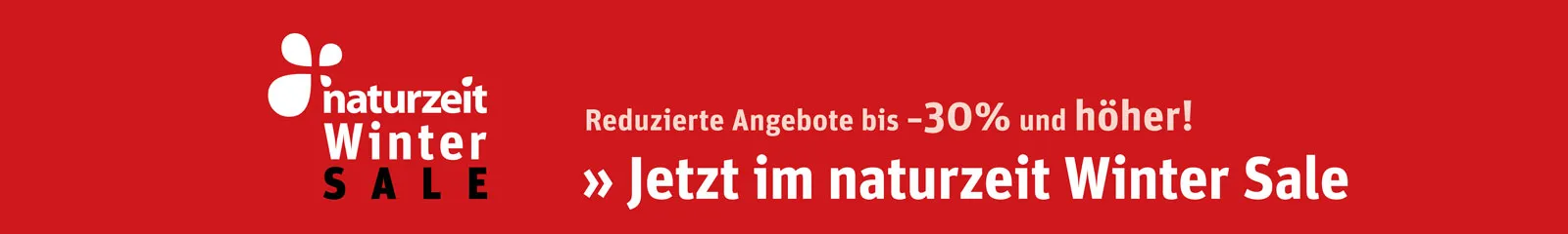Winter Sale Teaser - bis zu 30% Rabatt und mehr