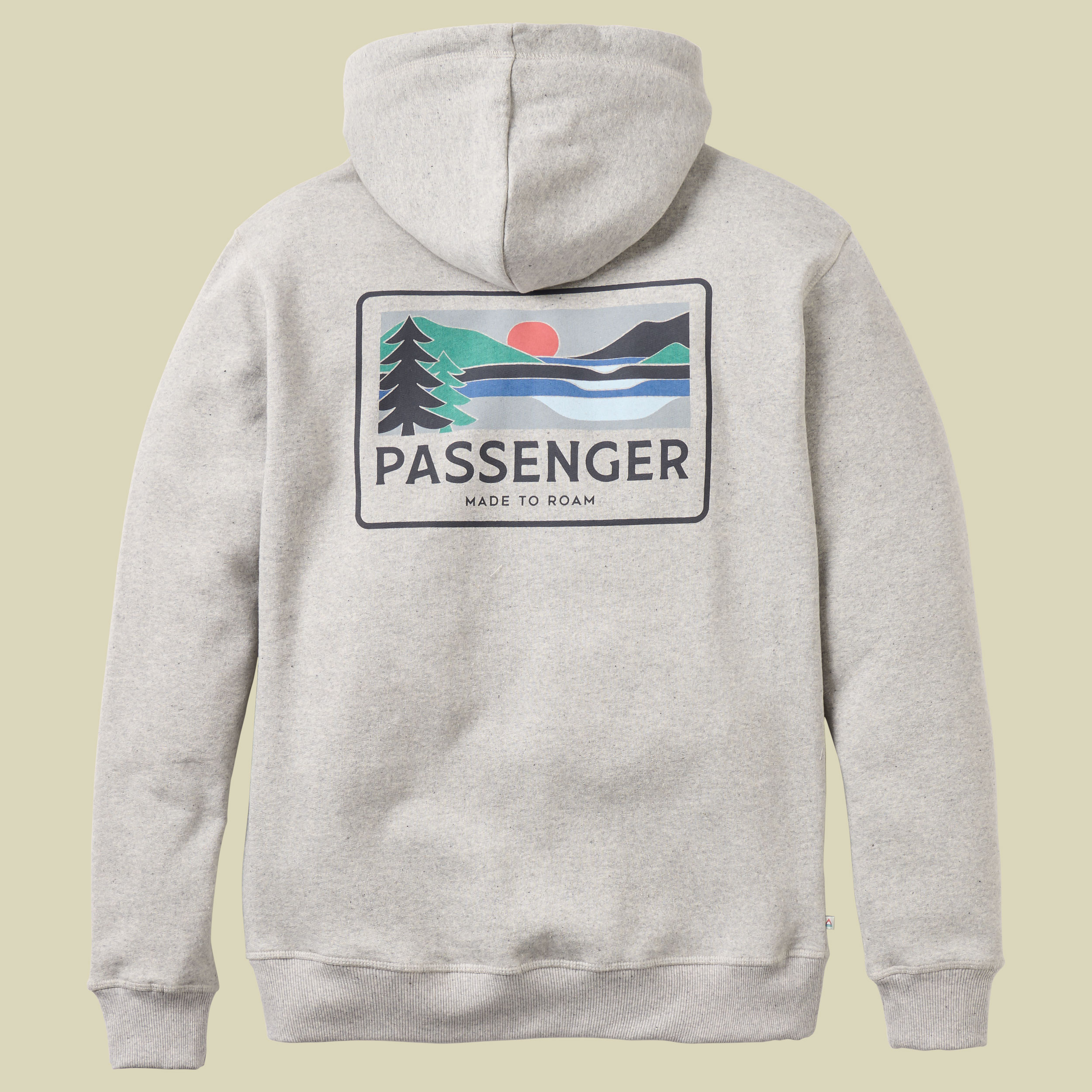 Roamer Recycled Cotton Hoodie Men L grau - grey marl