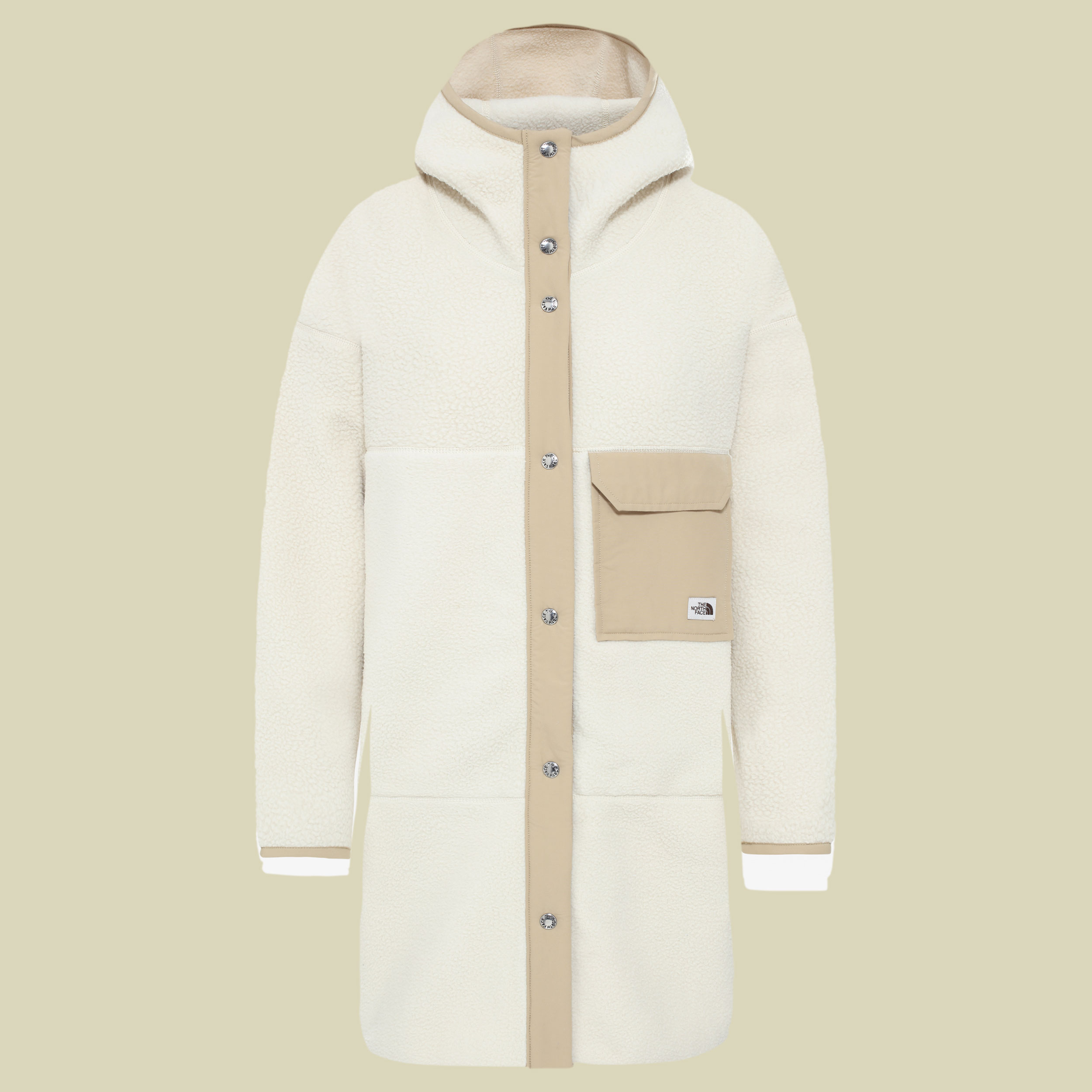 Fleece Mashup Coat Women