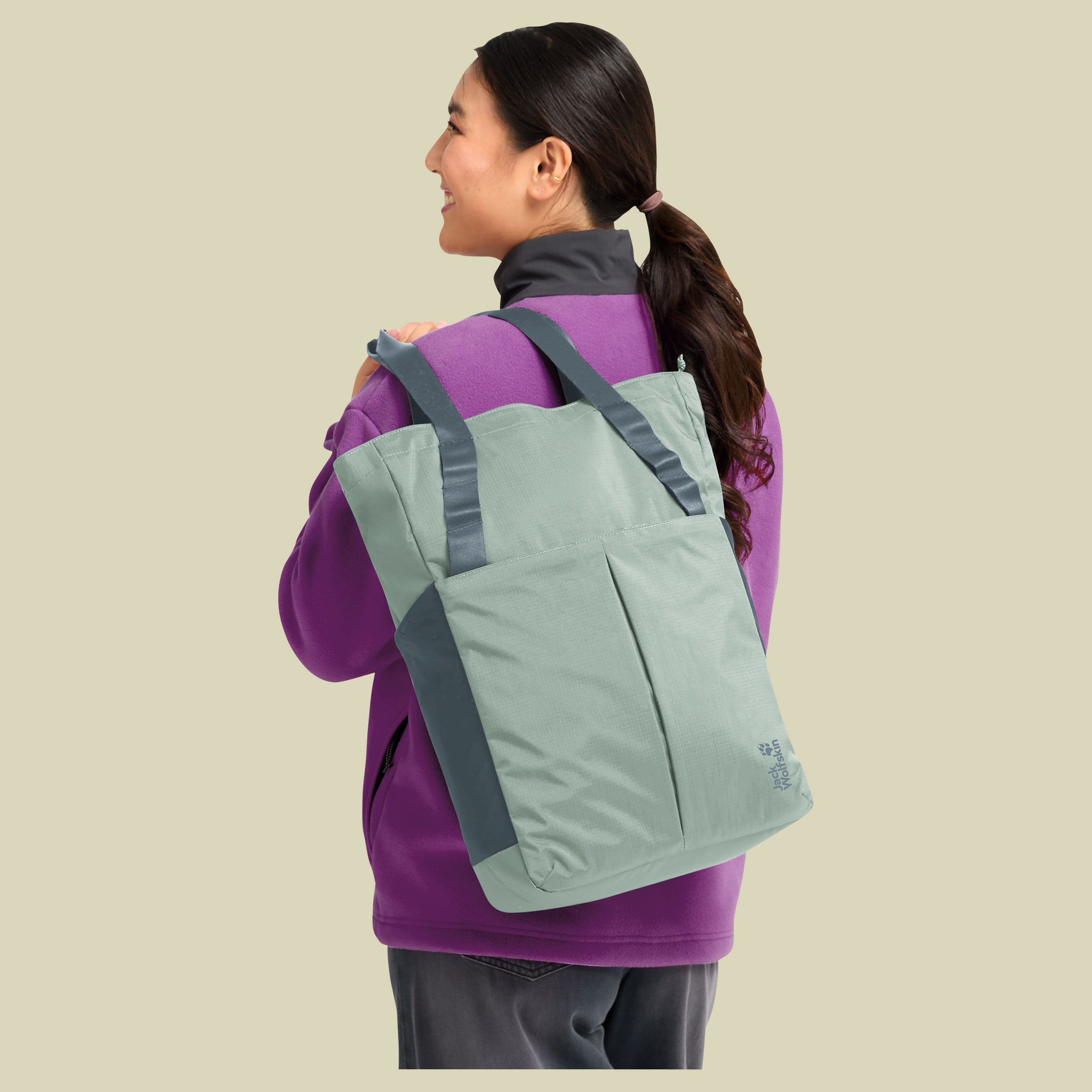 Zoya 2in1Tote 15 L grün - green zinnia