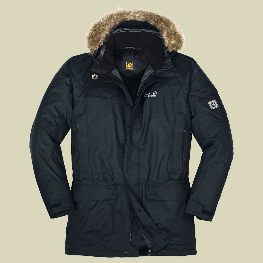 Fairbanks Parka Men Größe M Farbe shadow black