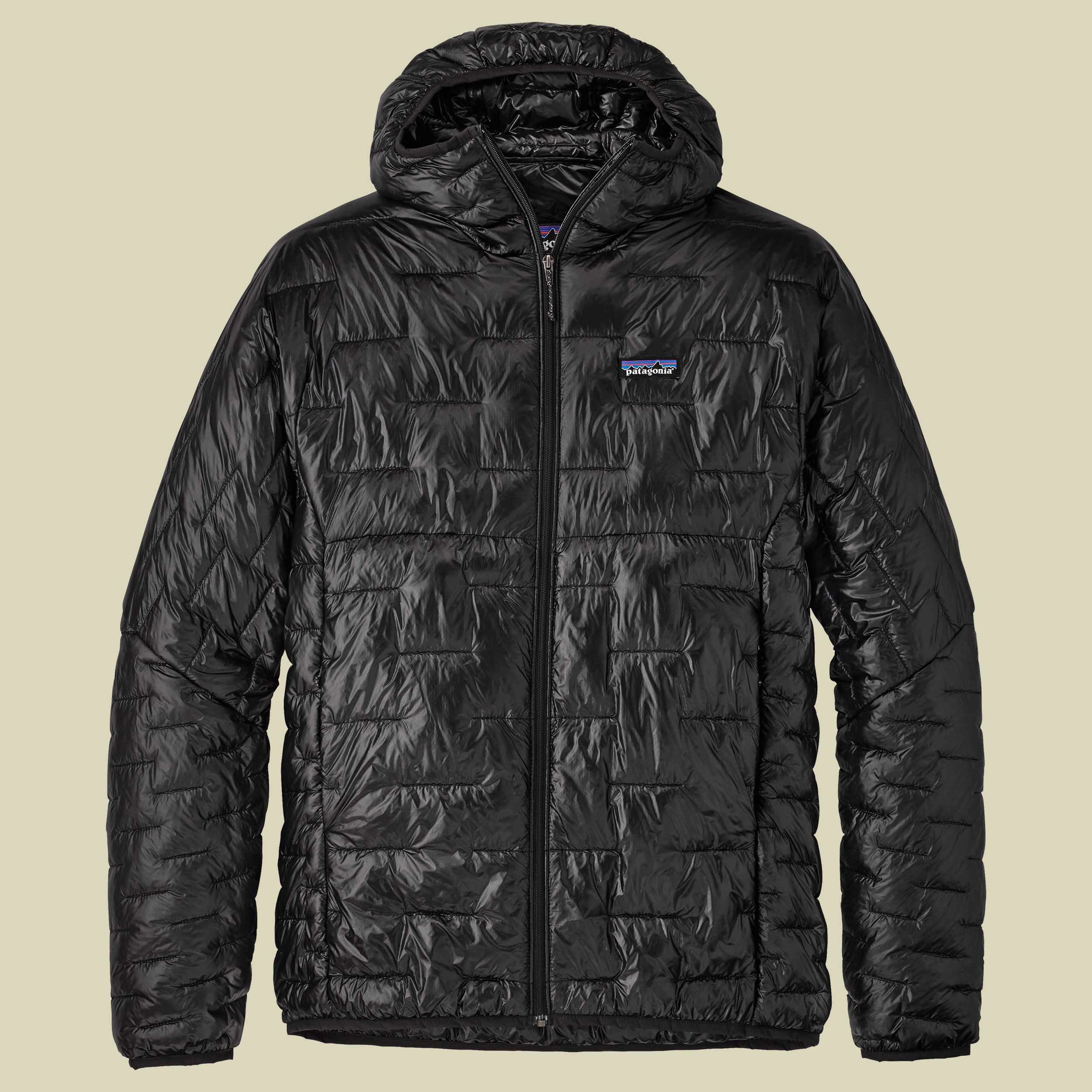 Micro Puff Hoody Men Größe M  Farbe black