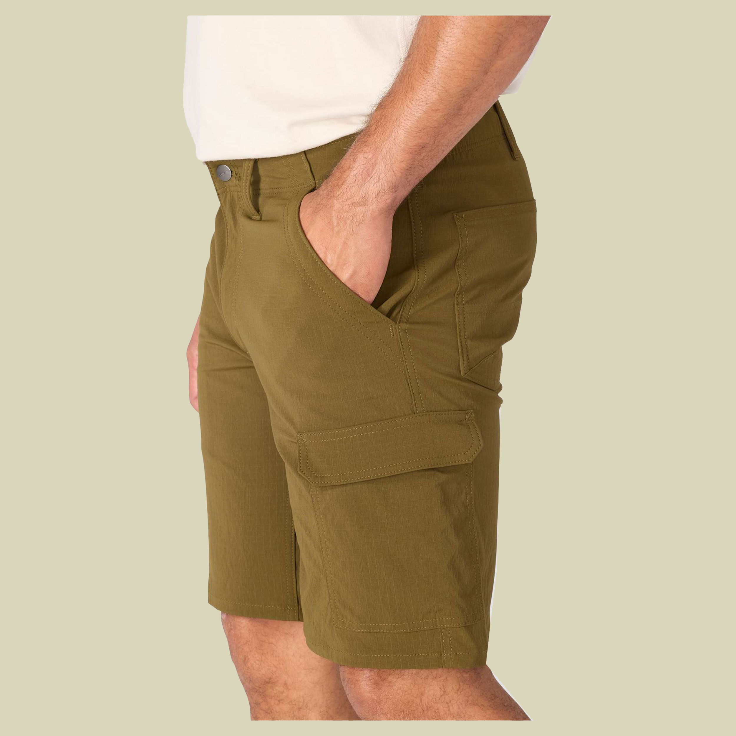 Relaxed Carhartt Force Ripstop Cargo Short Men W33 braun - Farbe burnished logs