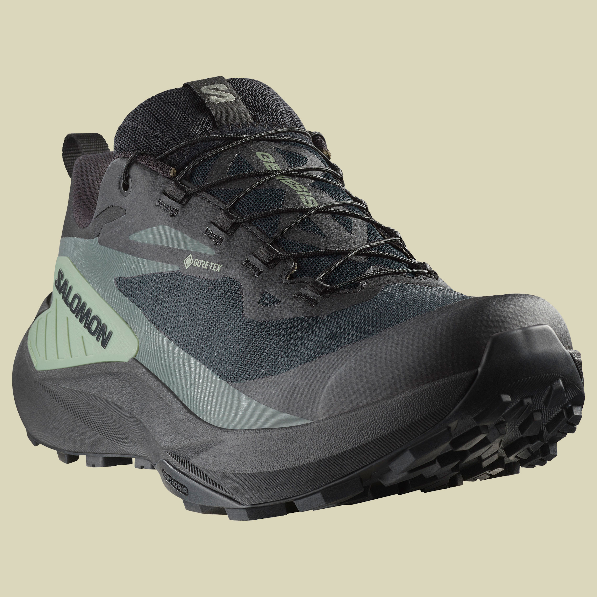 Genesis GTX Men UK 9 mehrfarbig IIII - Farbe black/agave green/urban chic