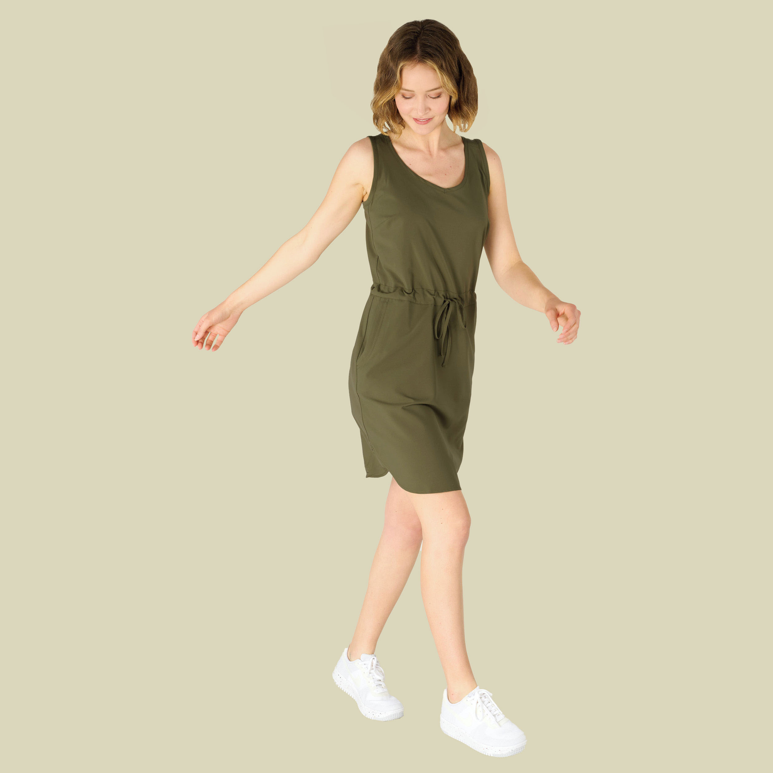 Sajilo Dress Women Größe XS Farbe evergreen