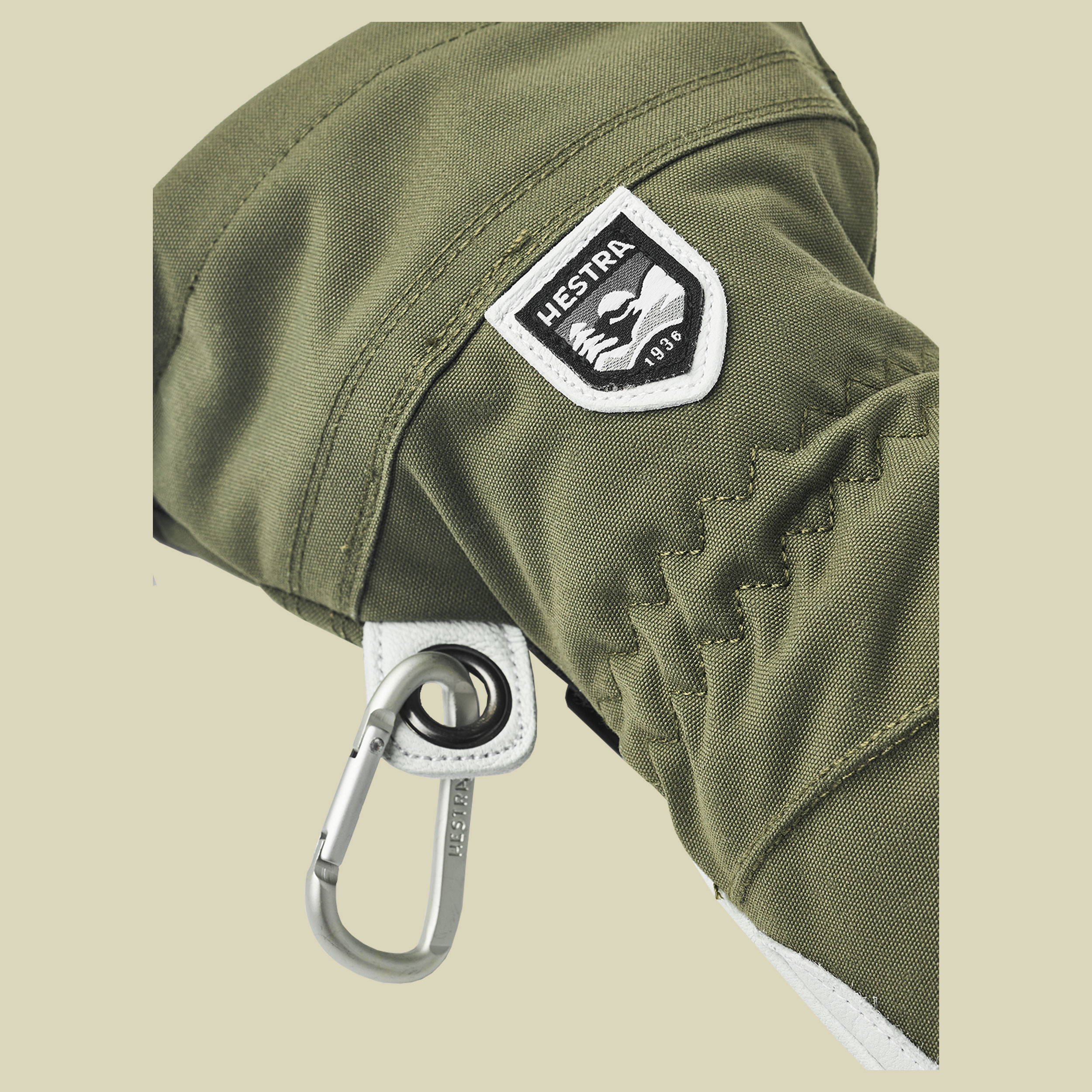 Heli Ski Female Mitt Größe 5 Farbe olive/offwhite
