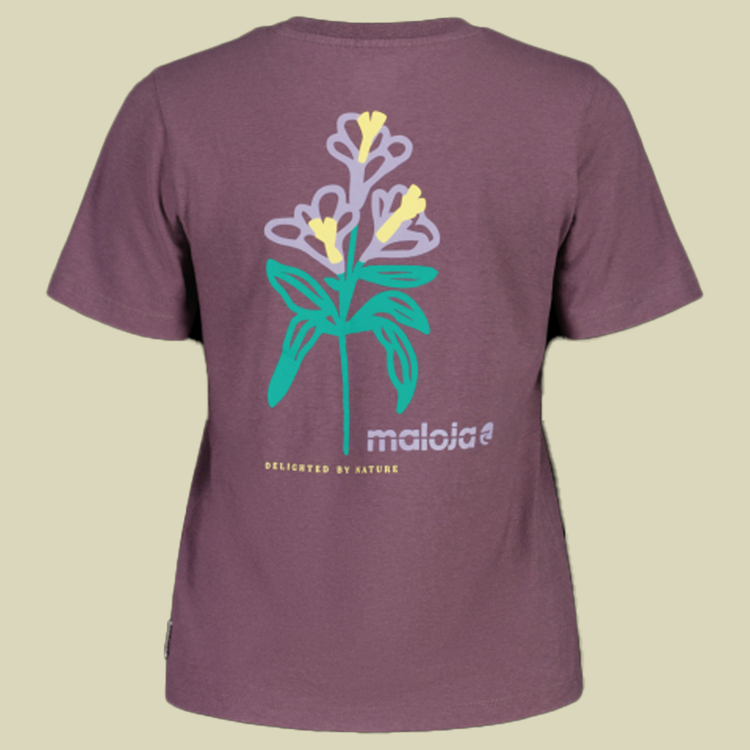 AdamekM. Organic Hemp Tee Women L lila1 - stormy lilac