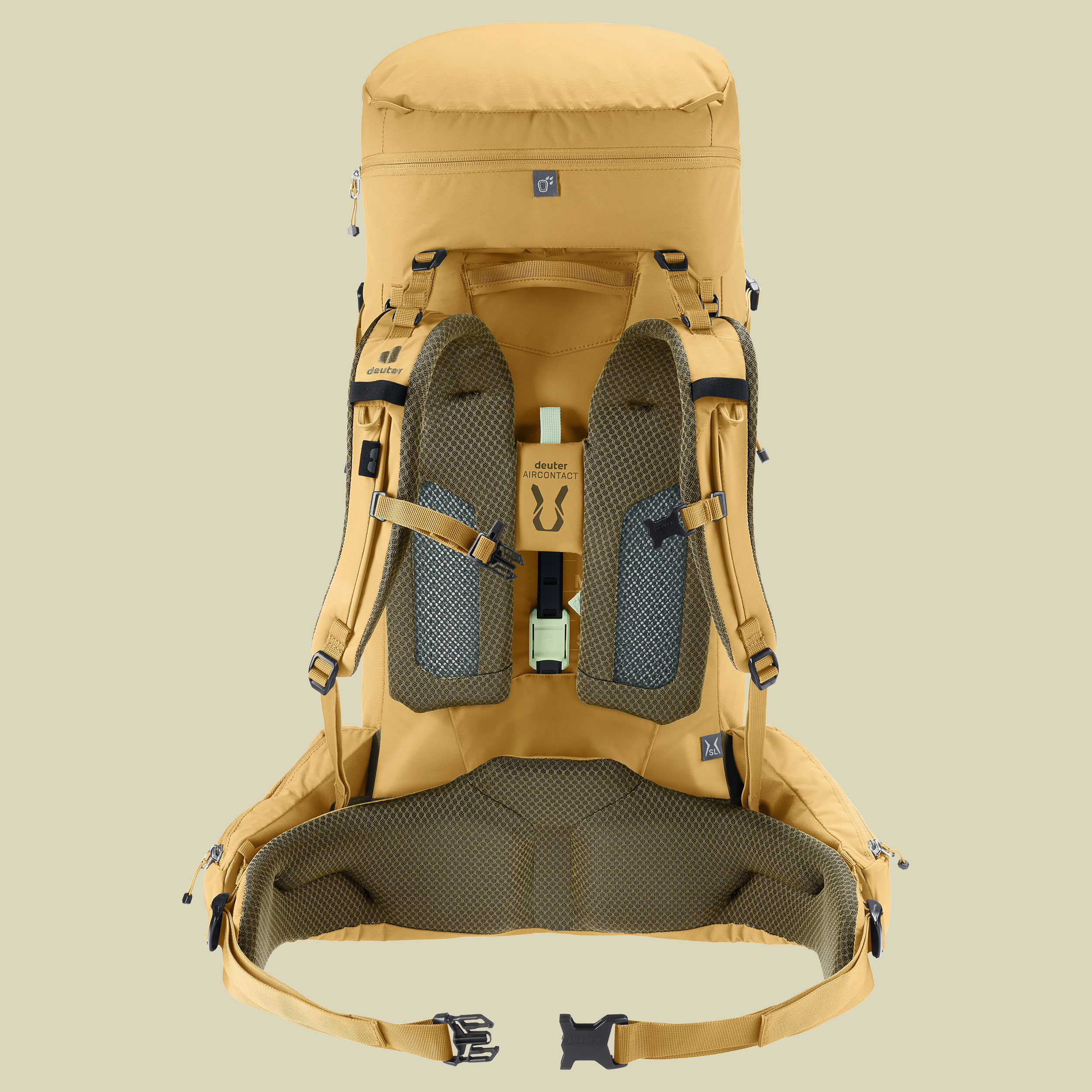 Aircontact Core 45+10 SL Women 45 + 10 gelb - savanna-nori