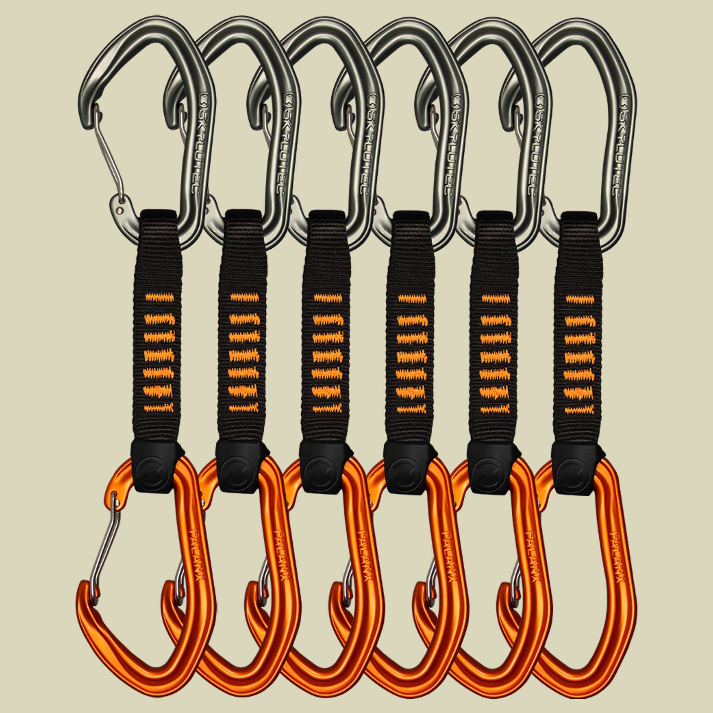 FALANX Wire Express-Set 6er Set Größe one size Farbe orange