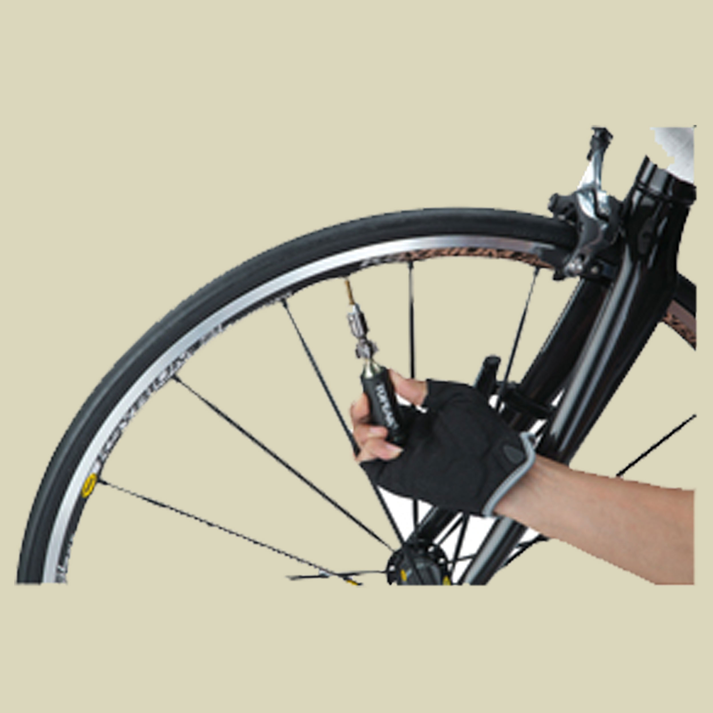 Micro AirBooster Schrader-und Presta MTB- & Rennrad