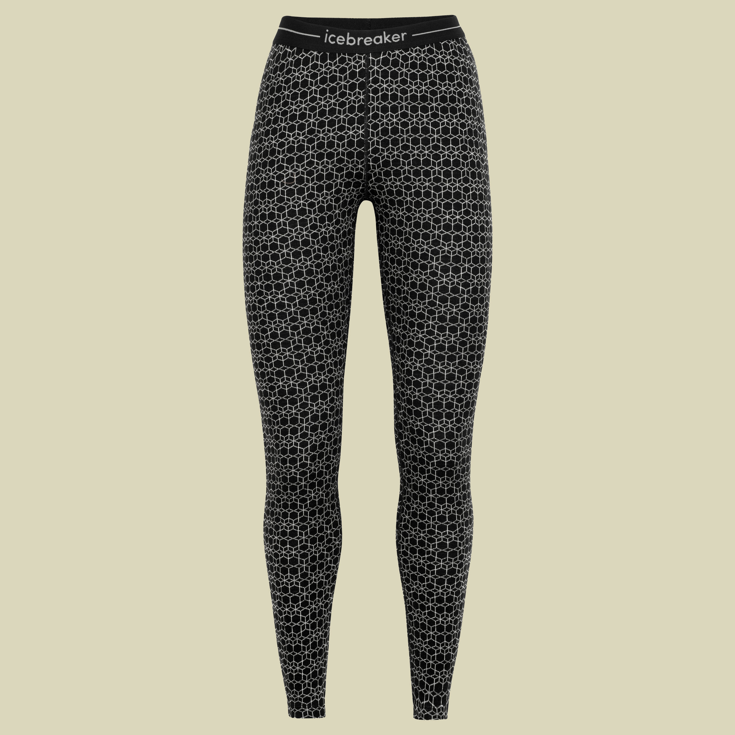 Merino 250 Vertex Leggings Alpine Geo Women Größe XL Farbe black/snow
