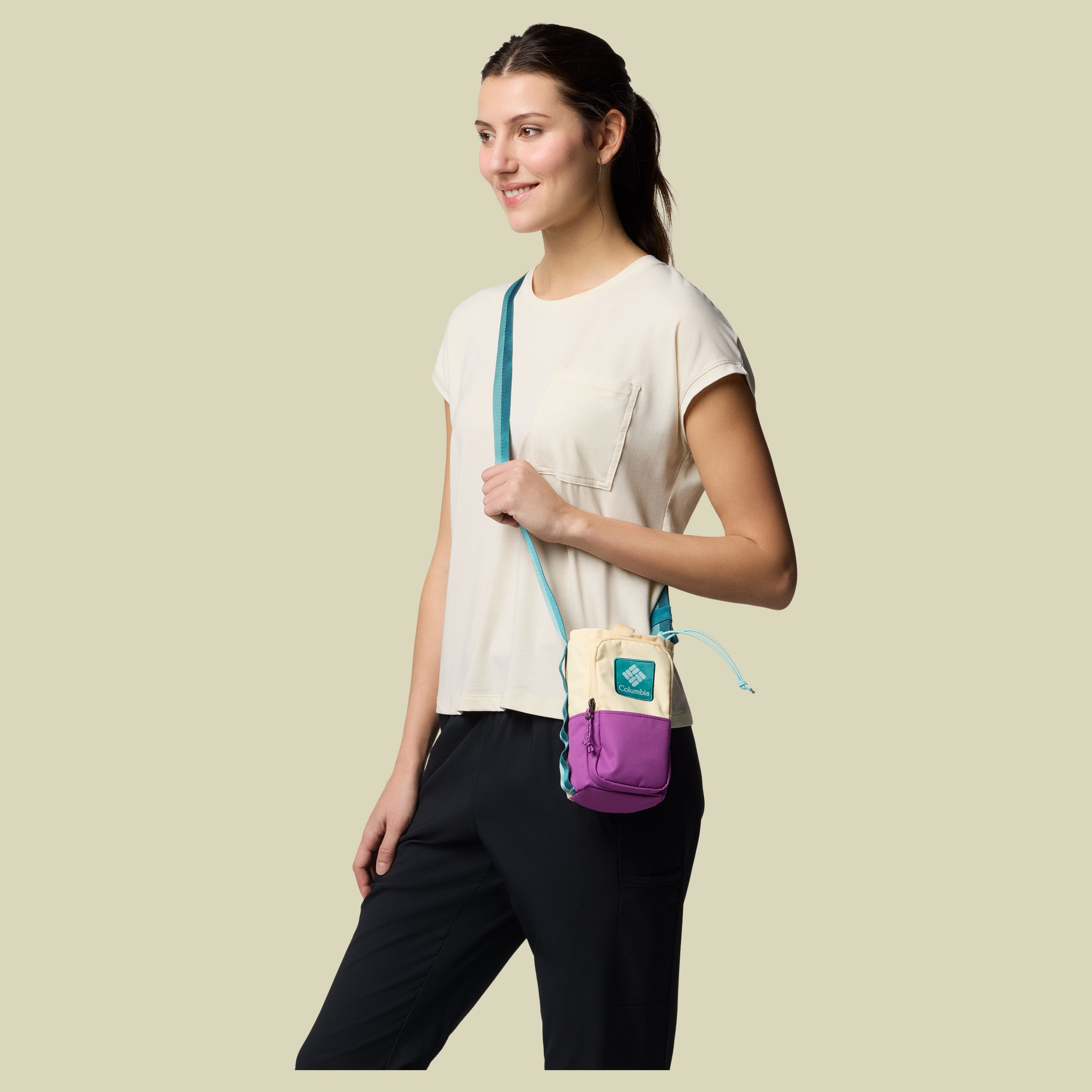 Trail Traveler Water Bottle Sling 2 L gelb - lemon wash/razzle/river blue