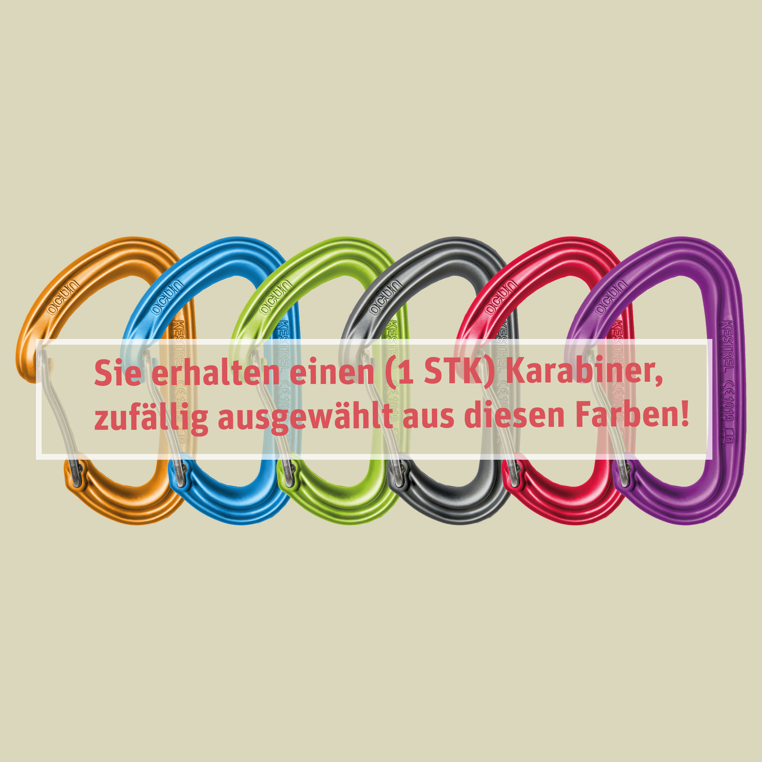 Kestrel (1 Stk) Farbe assorted