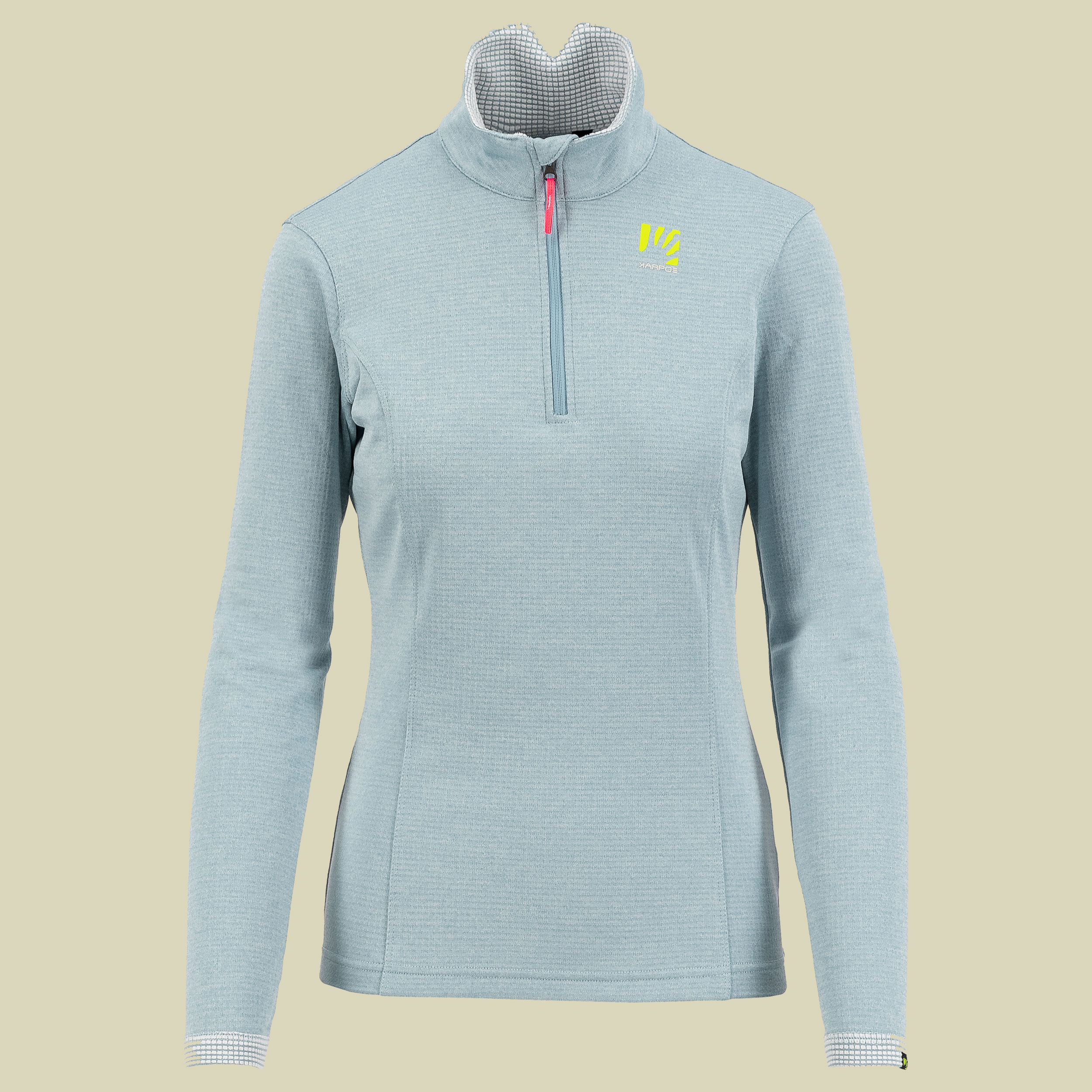 Pizzocco Half Zip Women Größe XL Farbe dusty blue