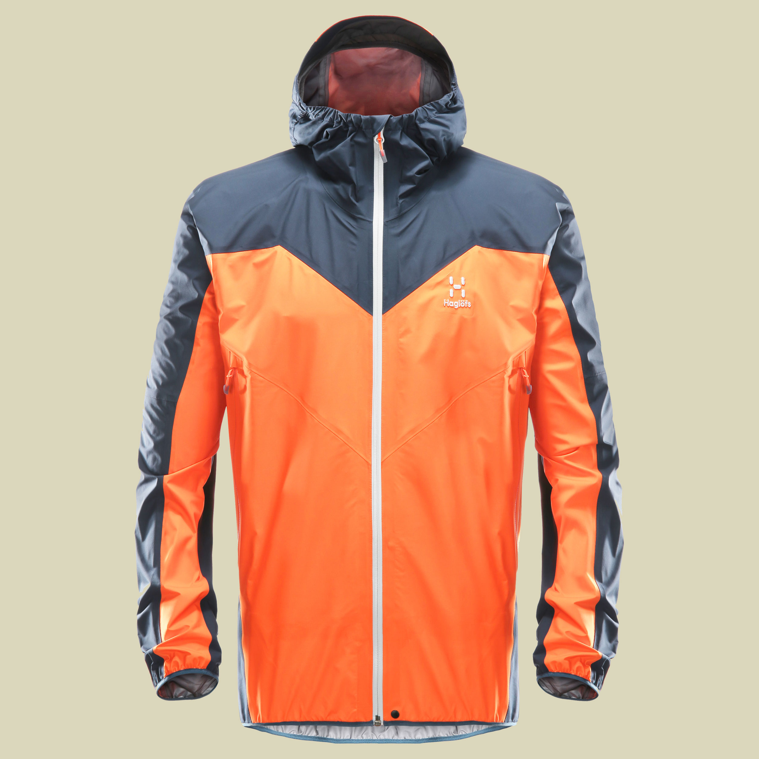 L.I.M. Comp Jacket Men Größe M Farbe cayenne/tarn blue