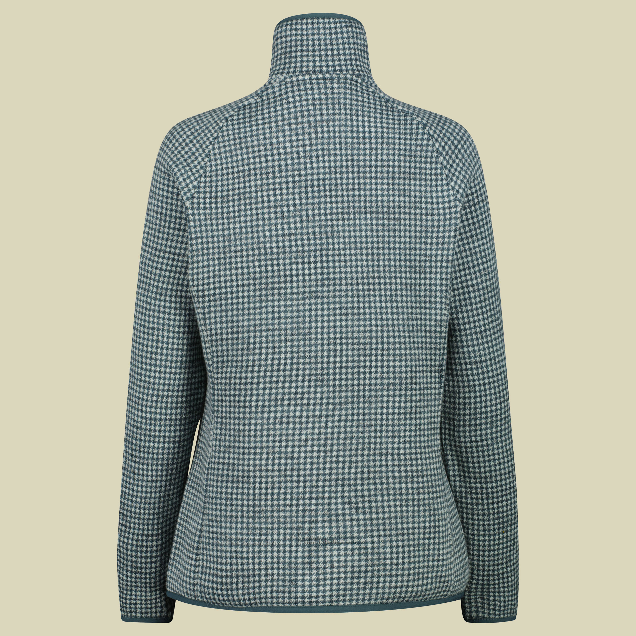 Woman Jacket Printed Knitted 46 grün - Farbe jade trek green