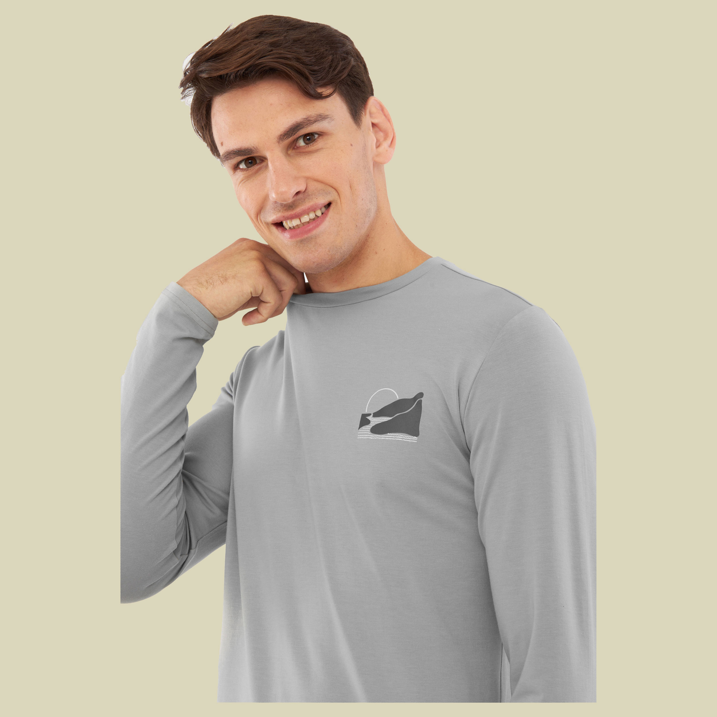 Escalante Bamboo Man XXL grau - Farbe light grey
