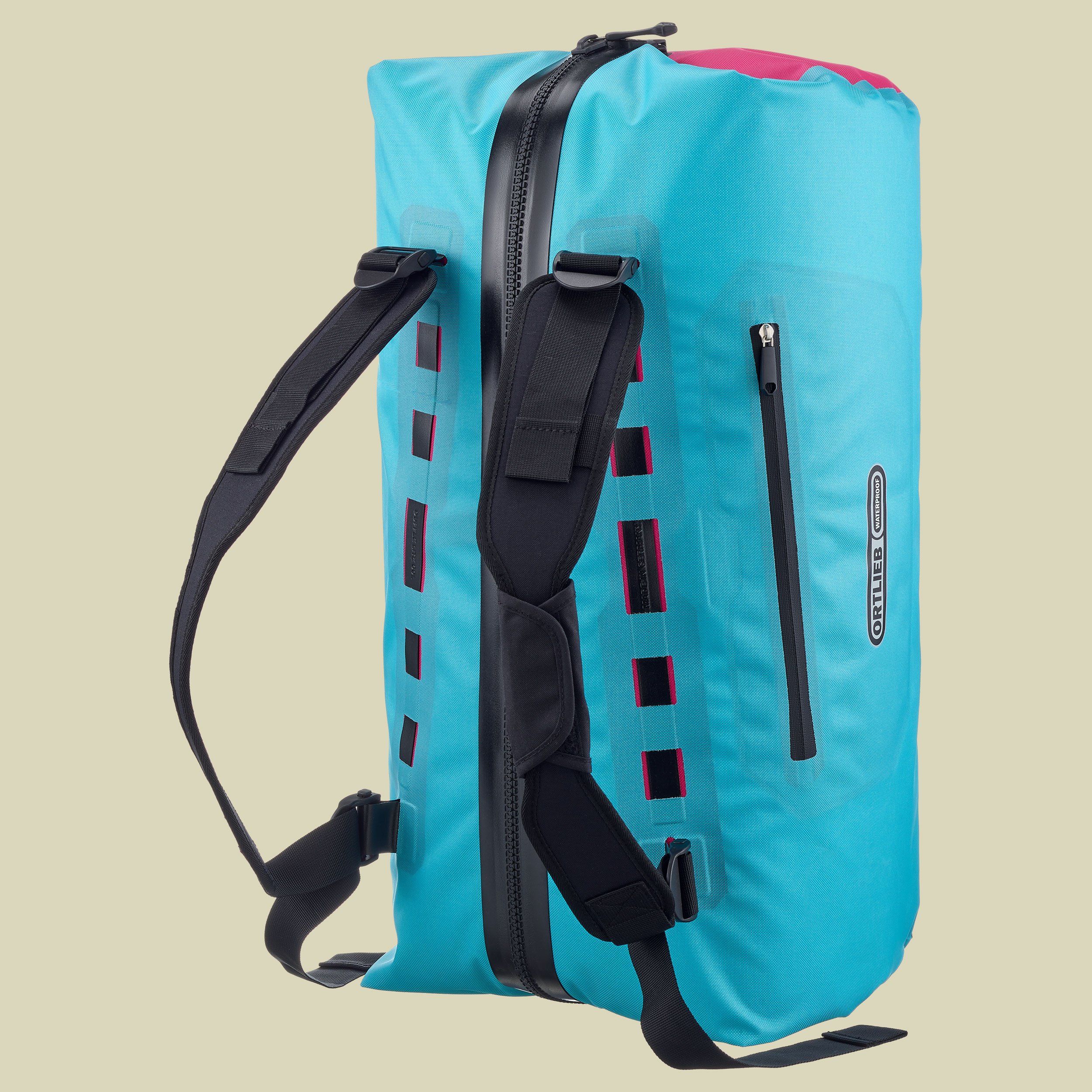 Duffle Lite 60 L blau - cyber blue-cyber pink