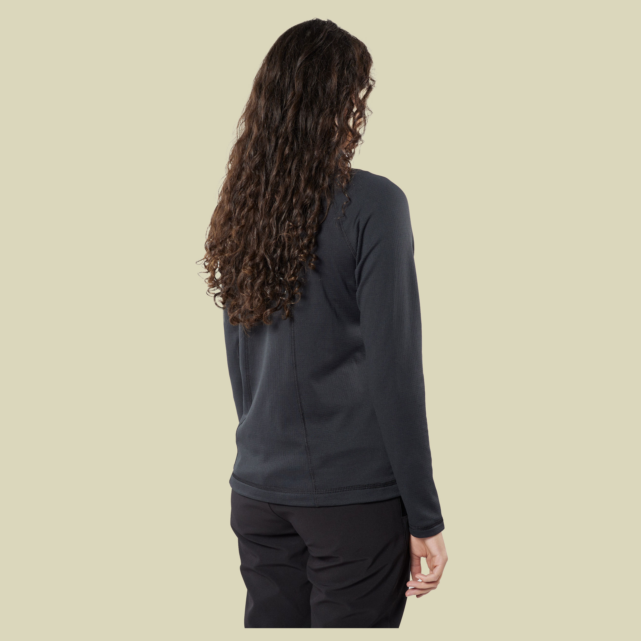 Grettir Women´s Zip Neck XL schwarz - black