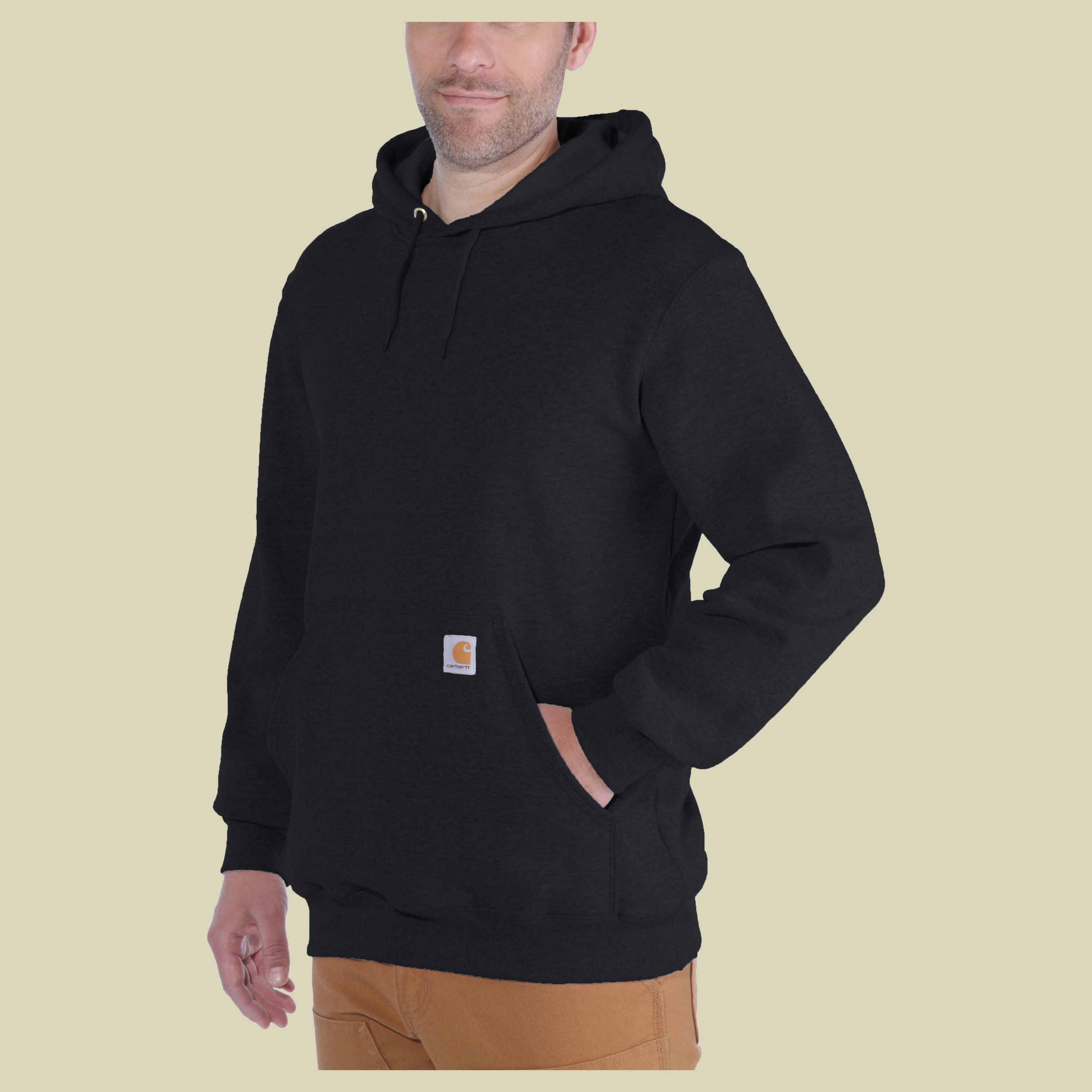 Hooded Sweatshirt Men XS schwarz - black