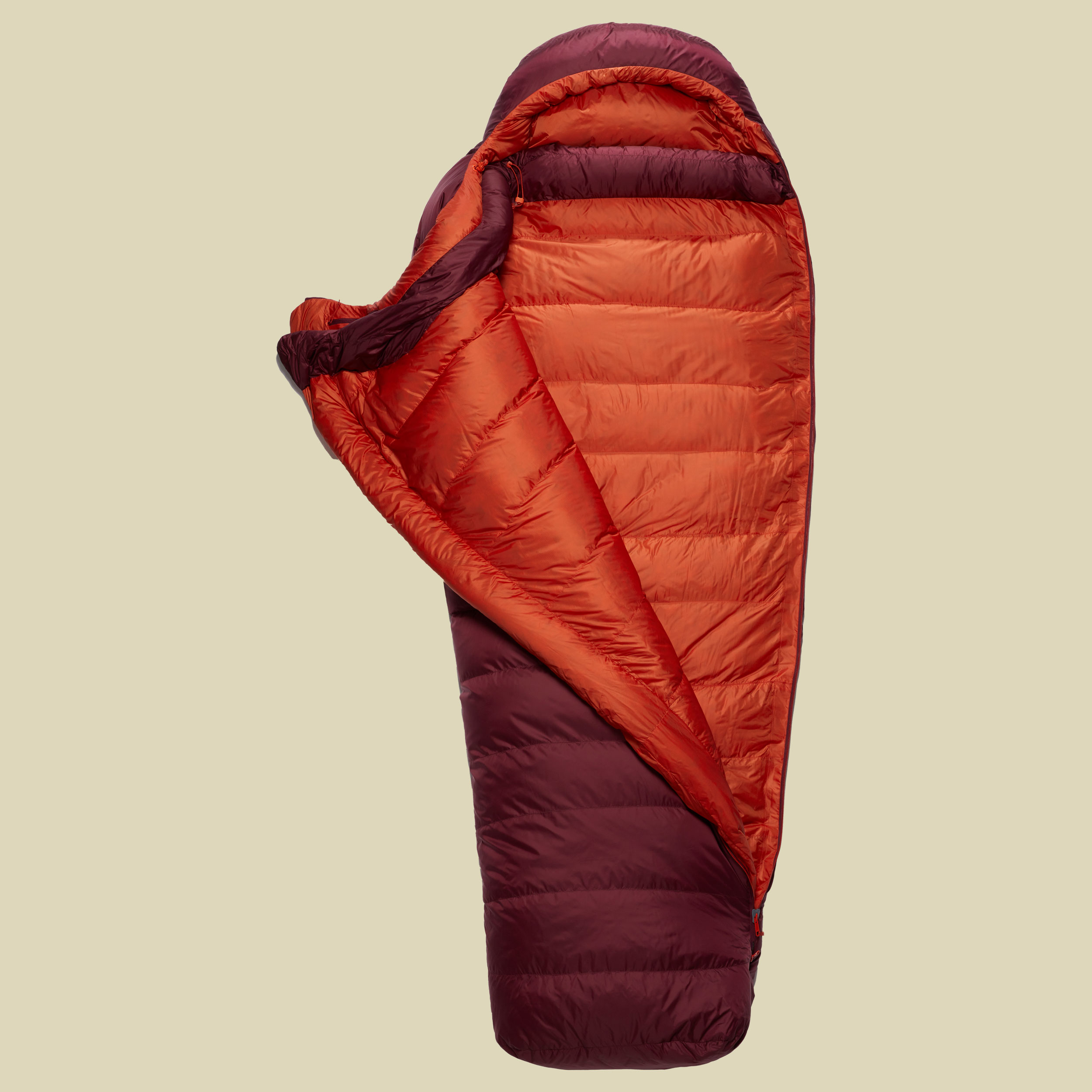 Ascent 900 Women bis Körpergröße 170 cm Farbe deep heather, Reißverschluss links