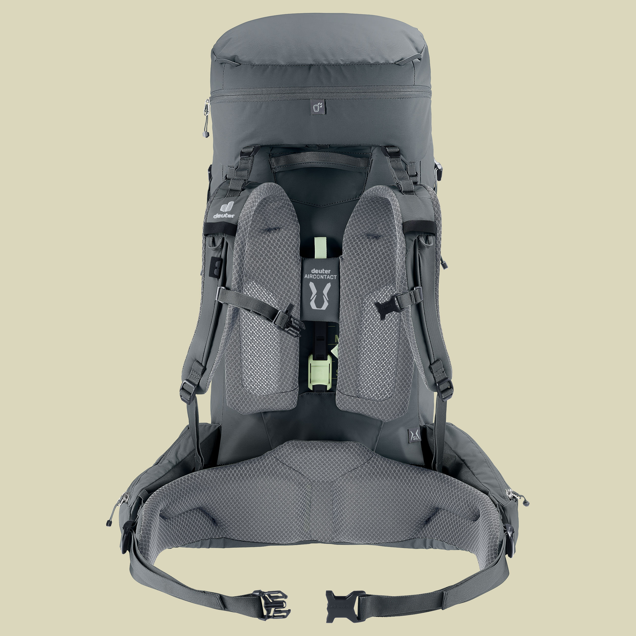 Aircontact Core 45+10 SL Women 45 + 10 grau - graphite