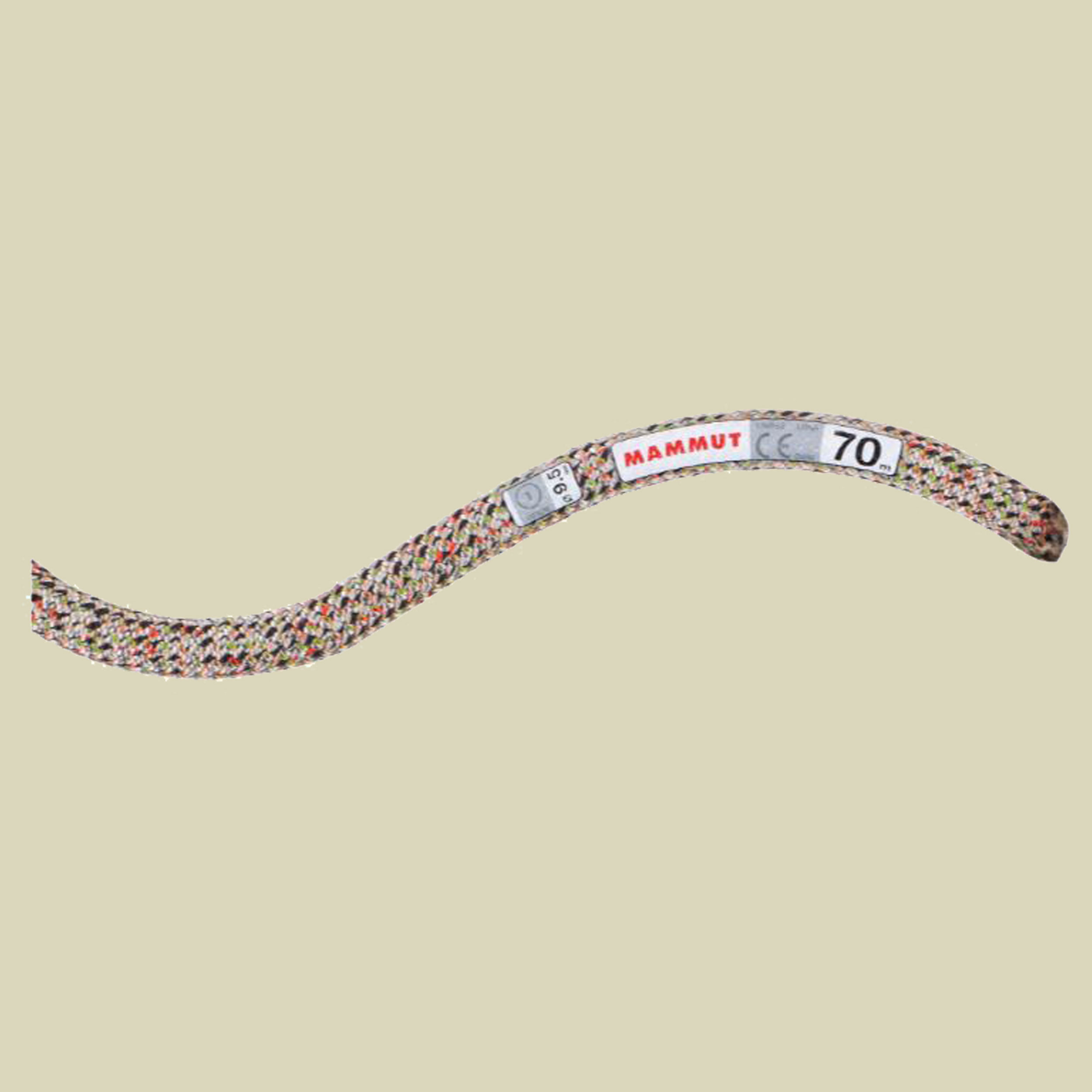 9.5 Crag We Care Classic Länge 60 m Farbe assorted